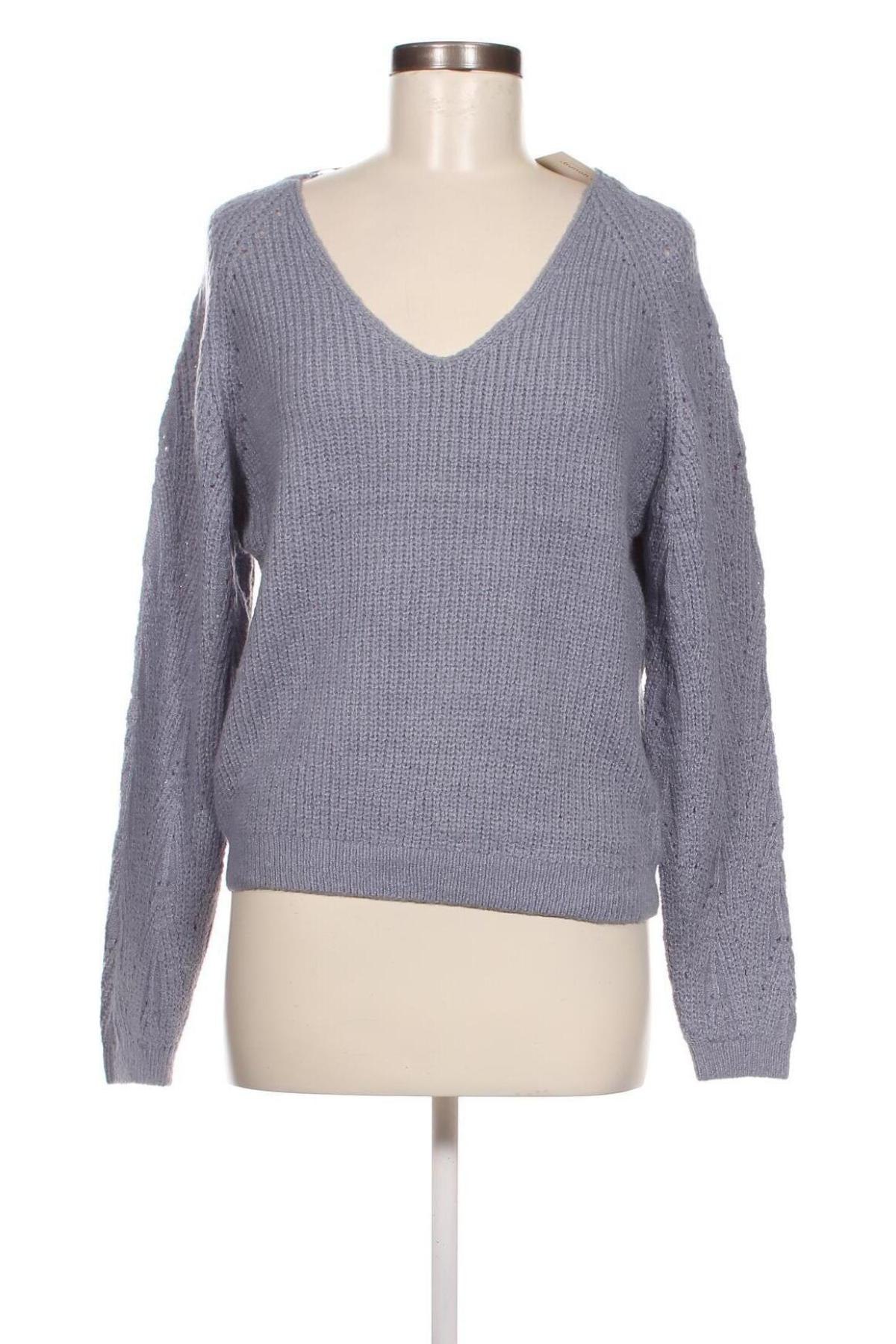 Γυναικείο πουλόβερ B.Young, Μέγεθος S, Χρώμα Μπλέ, Τιμή 14,37 €