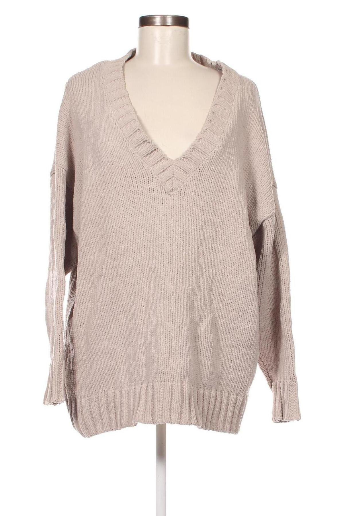 Damenpullover Bershka, Größe XS, Farbe Grau, Preis 7,06 €