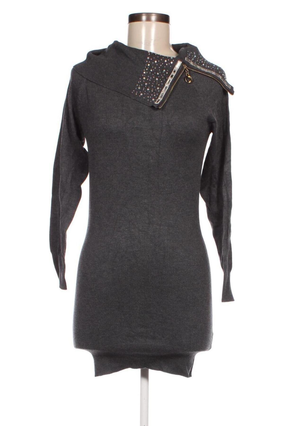 Γυναικείο πουλόβερ Blind Date, Μέγεθος L, Χρώμα Γκρί, Τιμή 5,38 €
