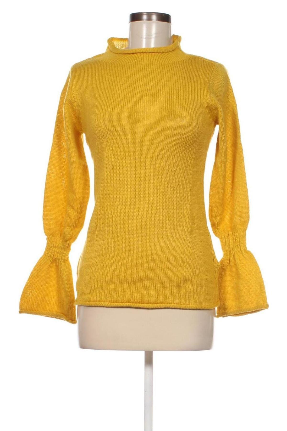 Дамски пуловер Boysen's, Размер XS, Цвят Жълт, Цена 19,32 лв.