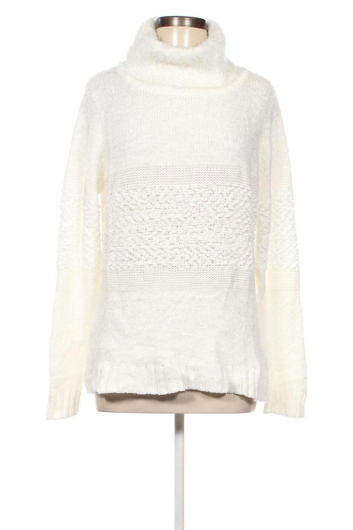 Дамски пуловер Bpc Bonprix Collection, Размер M, Цвят Бял, Цена 8,70 лв.