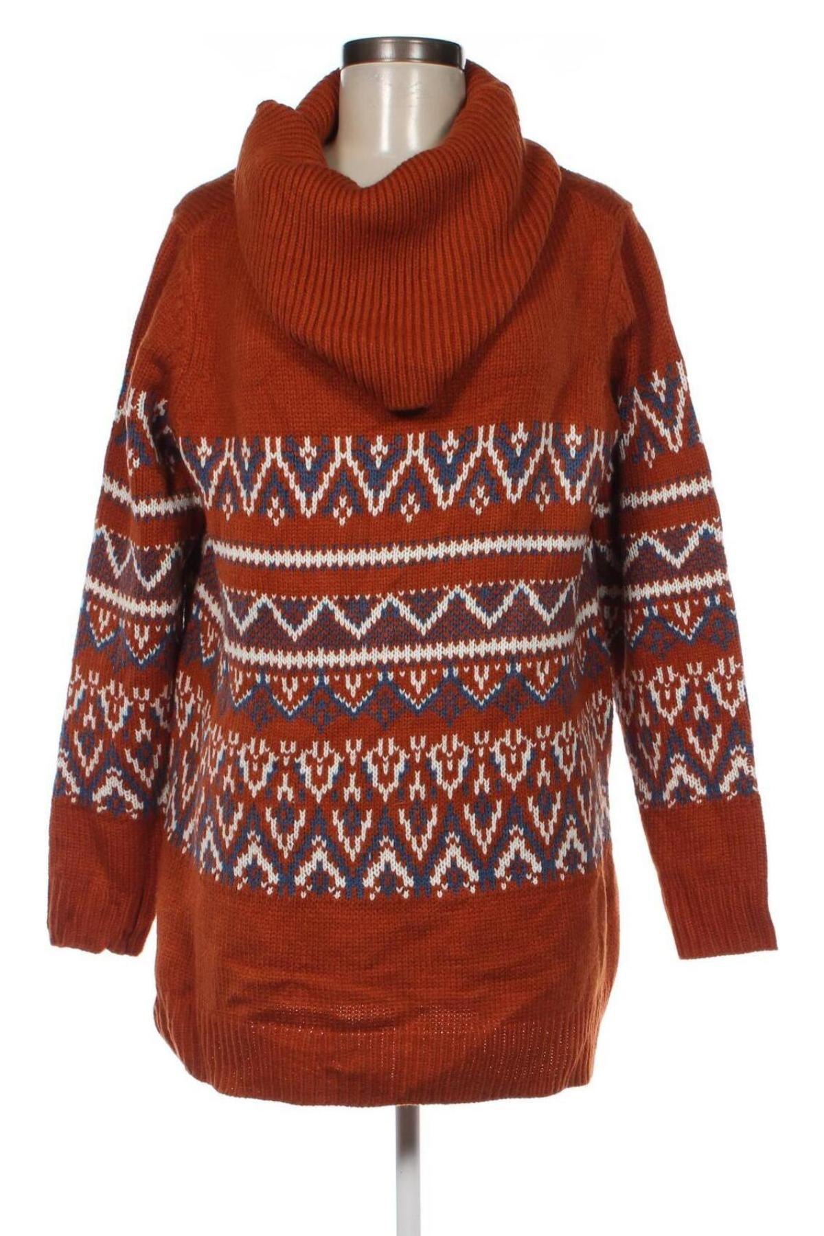 Дамски пуловер Bpc Bonprix Collection, Размер XL, Цвят Кафяв, Цена 8,70 лв.