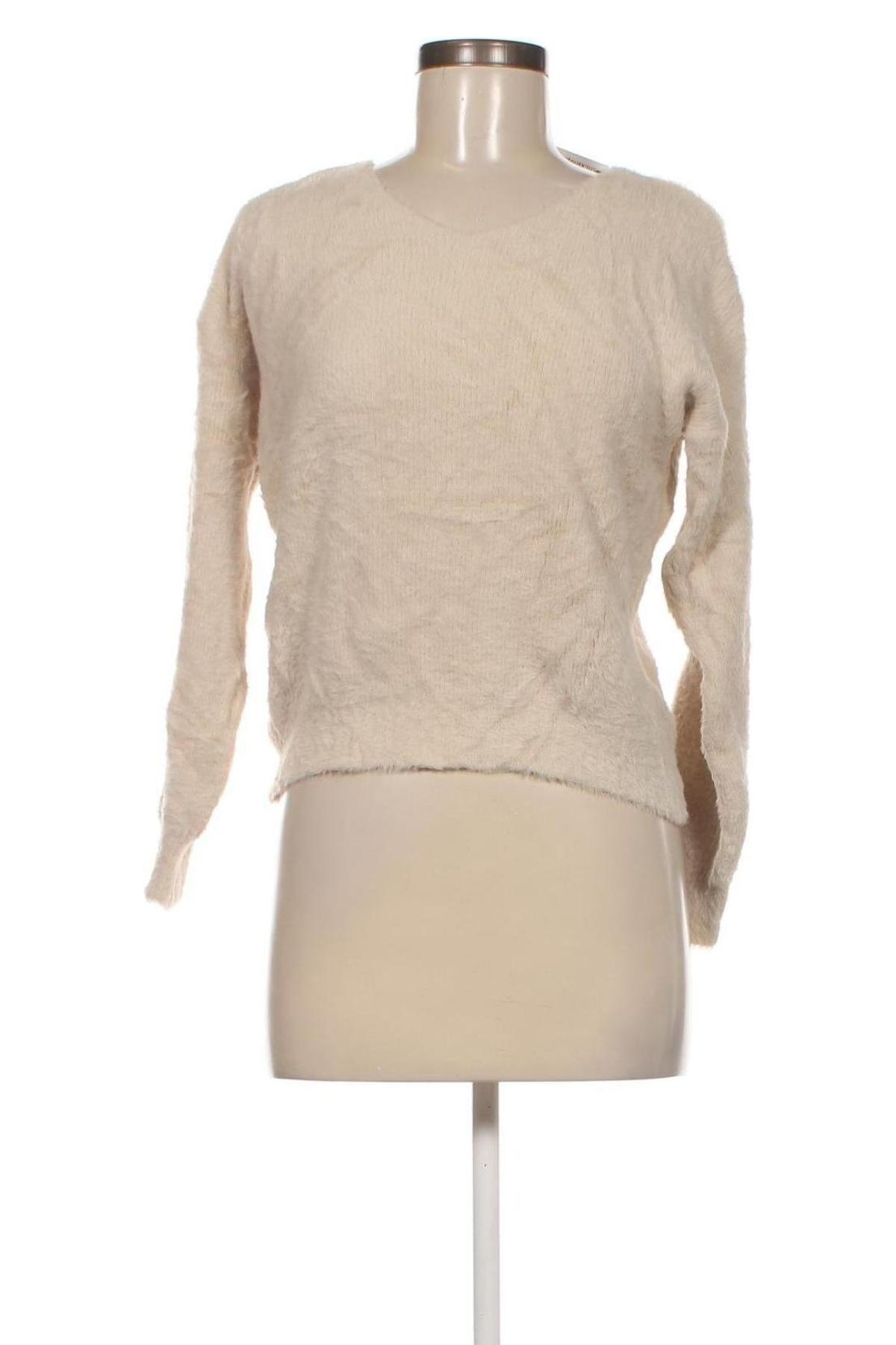 Дамски пуловер Charget, Размер M, Цвят Бежов, Цена 8,00 лв.
