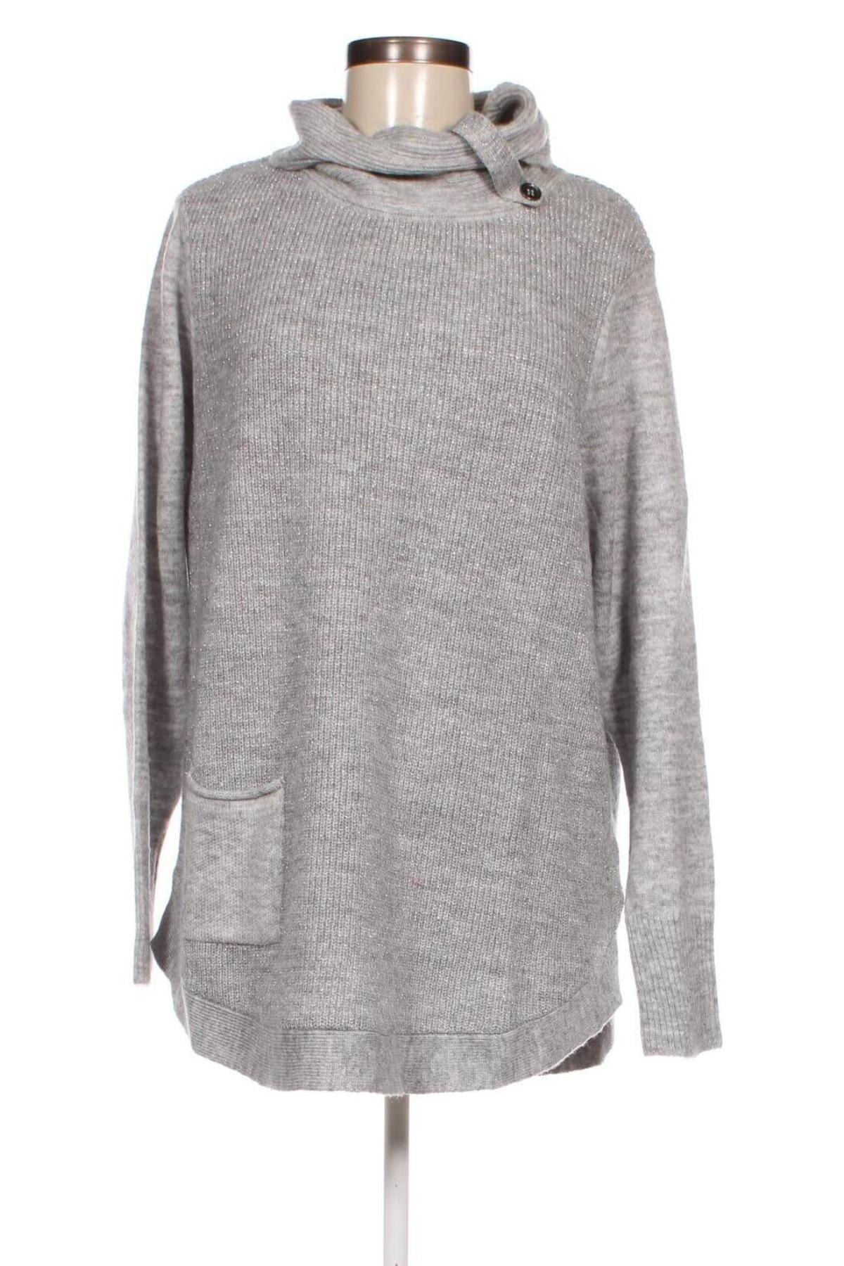 Damenpullover Christine Laure, Größe L, Farbe Grau, Preis 23,99 €