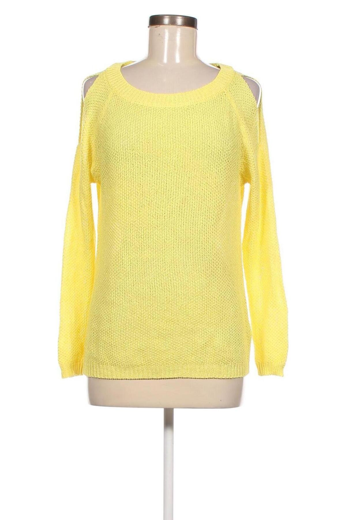 Γυναικείο πουλόβερ Colours Of The World, Μέγεθος S, Χρώμα Κίτρινο, Τιμή 4,49 €