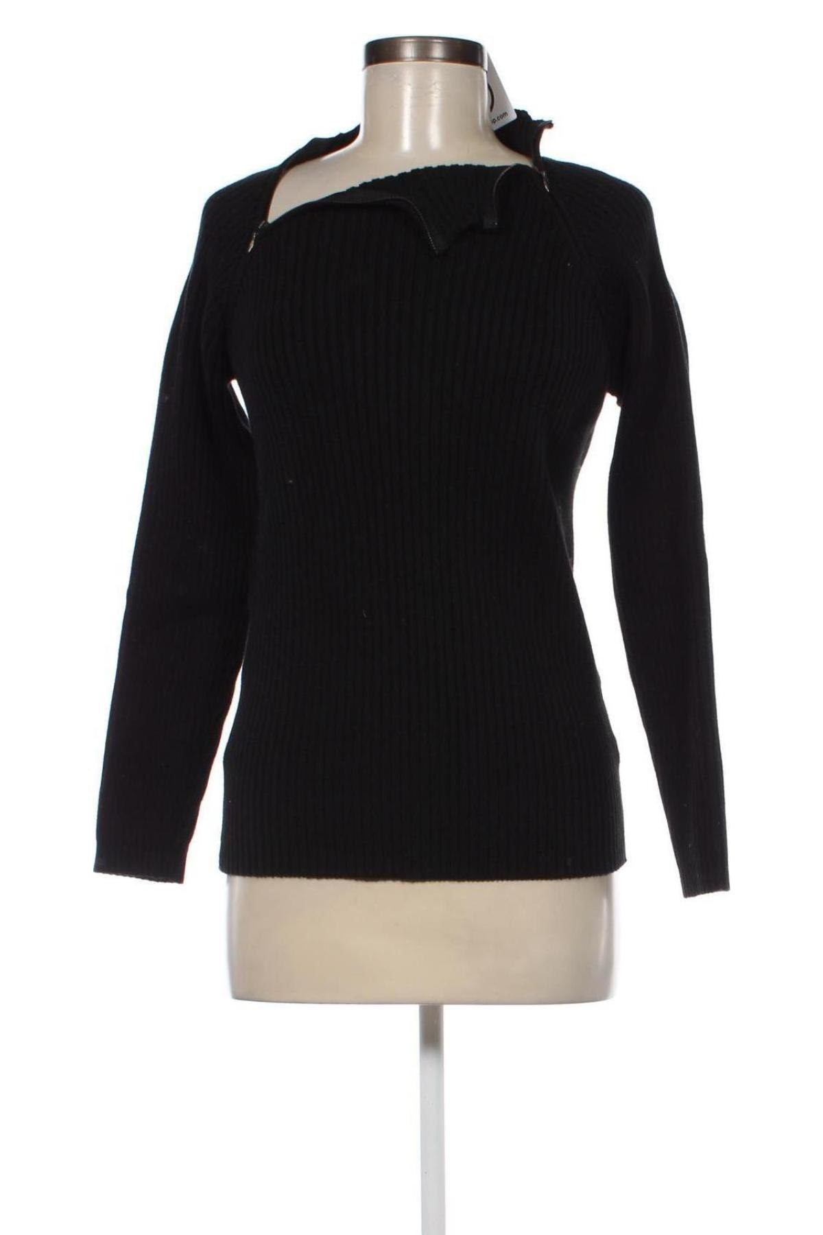 Damenpullover Easy Wear, Größe M, Farbe Schwarz, Preis 4,45 €
