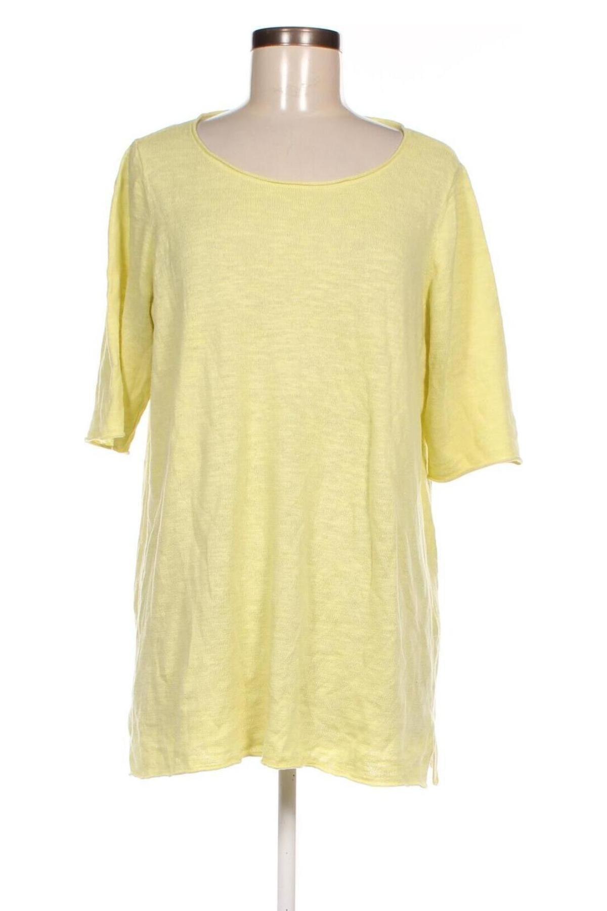 Γυναικείο πουλόβερ Eileen Fisher, Μέγεθος XL, Χρώμα Κίτρινο, Τιμή 7,99 €