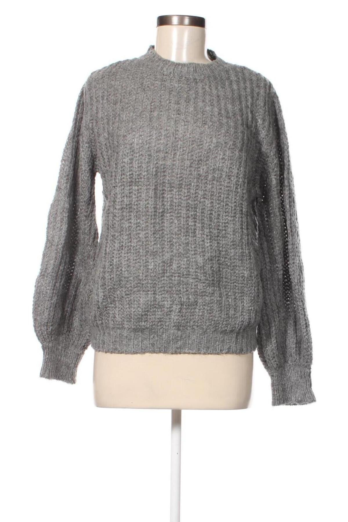 Дамски пуловер FRNCH, Размер M, Цвят Сив, Цена 8,99 лв.