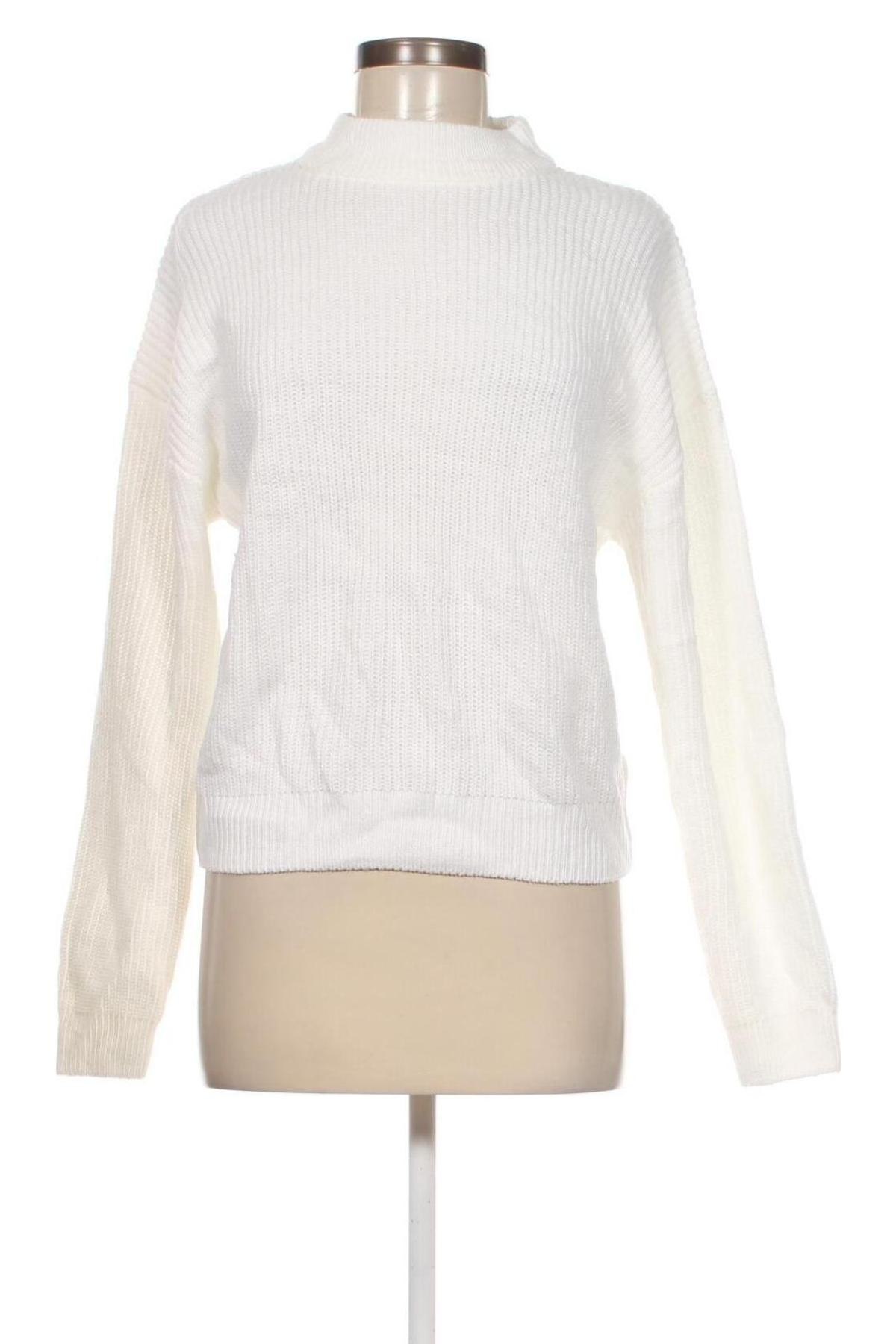 Дамски пуловер Fb Sister, Размер L, Цвят Бял, Цена 8,70 лв.