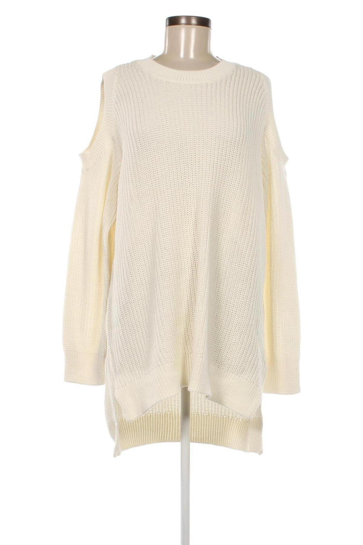 Γυναικείο πουλόβερ Flash Lights, Μέγεθος XL, Χρώμα Εκρού, Τιμή 9,72 €