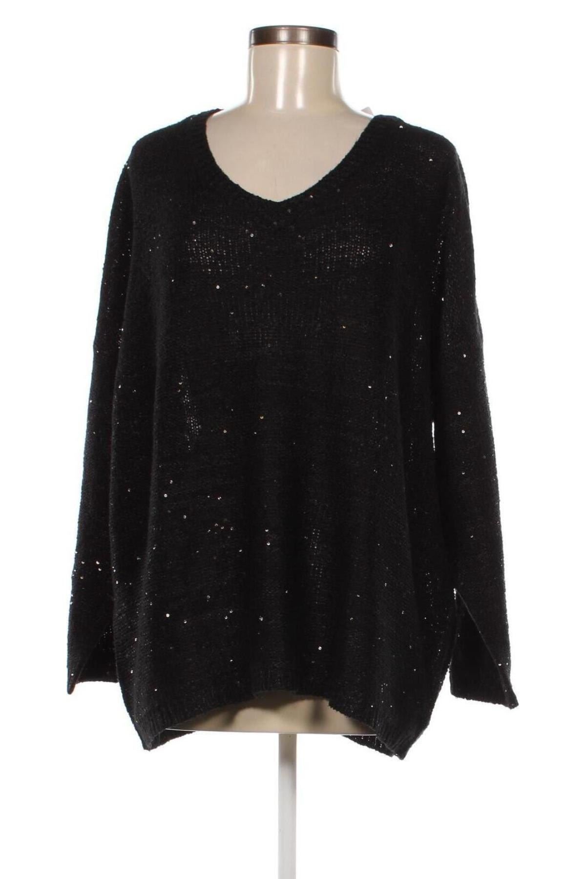Дамски пуловер Giada, Размер M, Цвят Черен, Цена 11,89 лв.