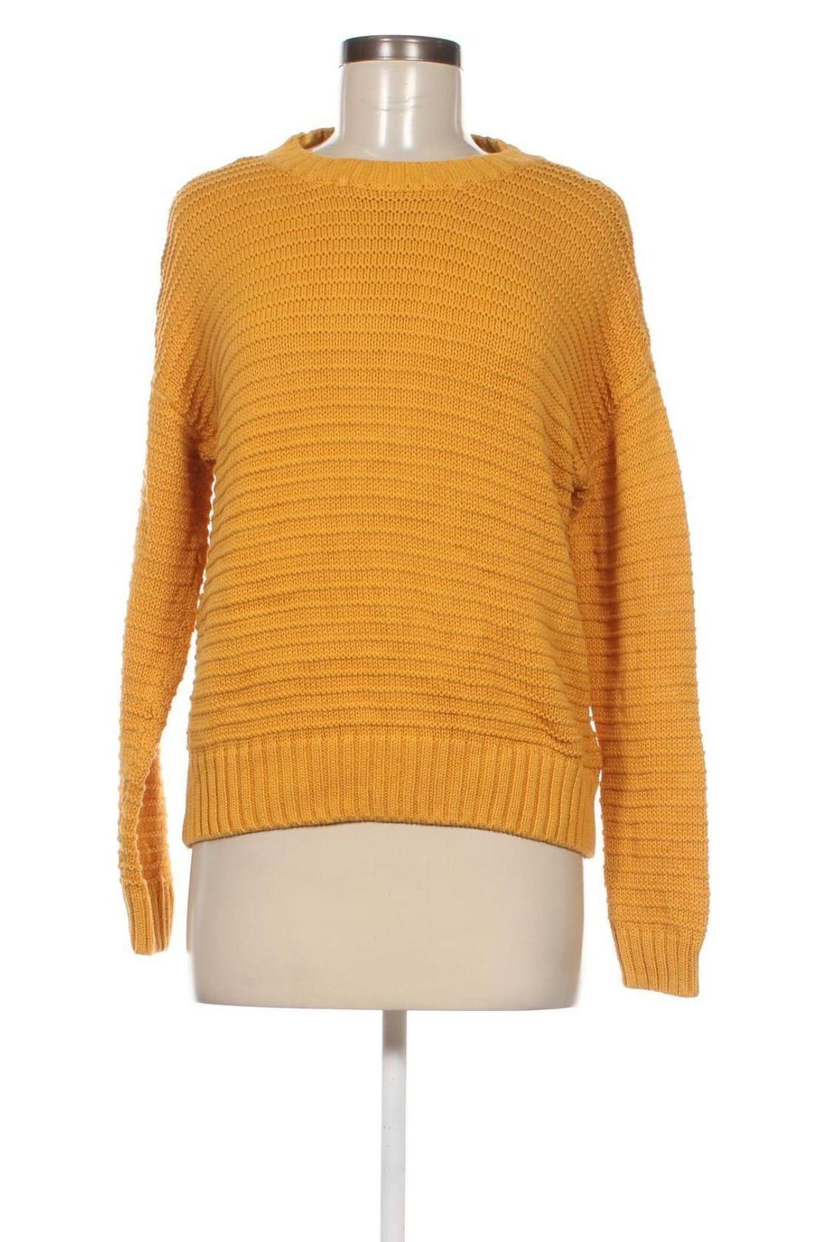 Дамски пуловер H&M Divided, Размер S, Цвят Жълт, Цена 7,54 лв.