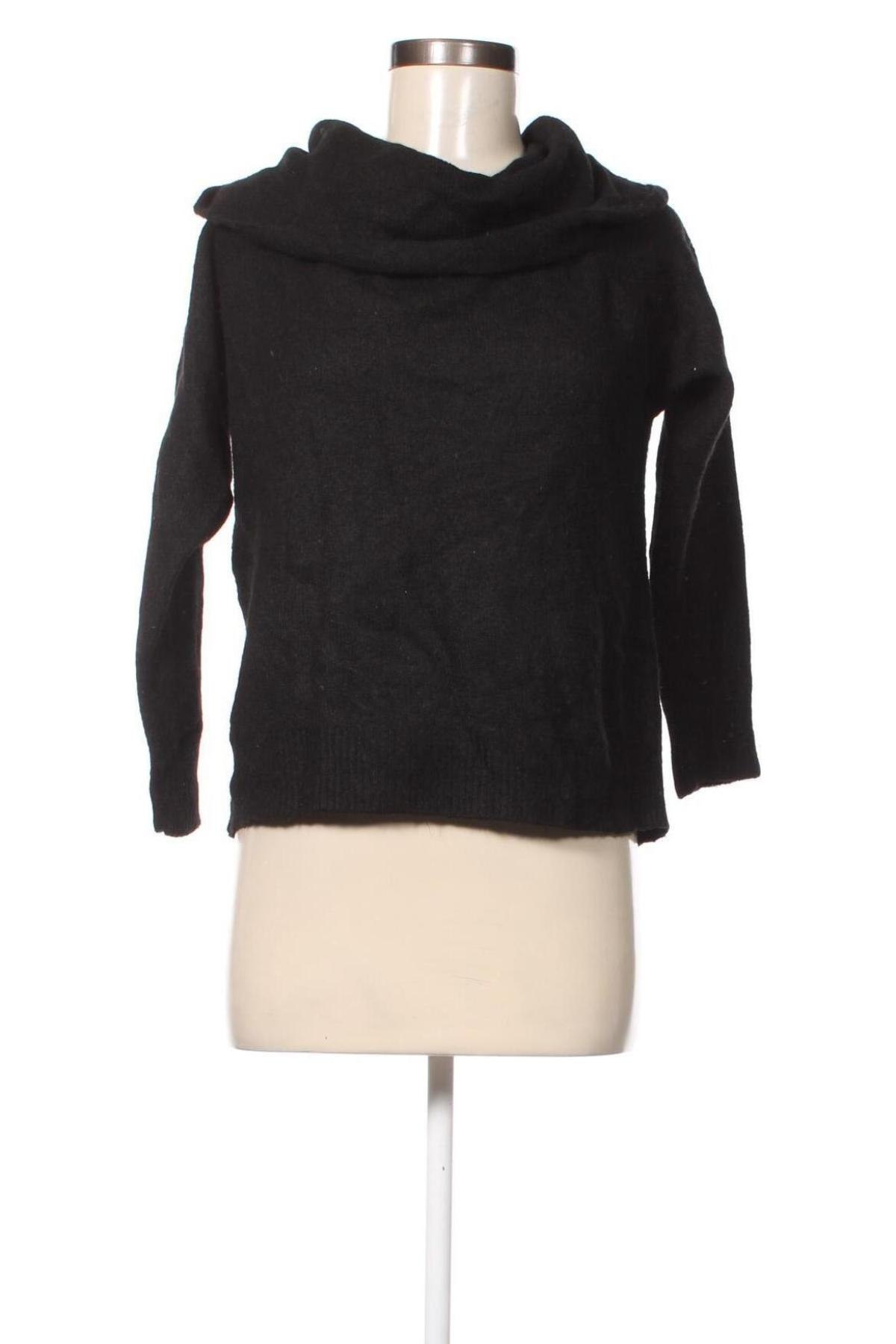 Дамски пуловер H&M Divided, Размер M, Цвят Черен, Цена 11,89 лв.