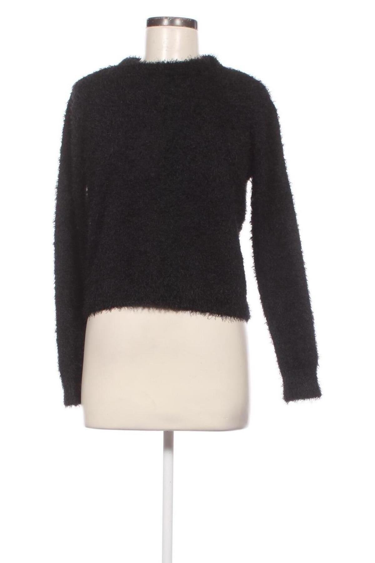 Дамски пуловер H&M Divided, Размер XS, Цвят Черен, Цена 5,22 лв.