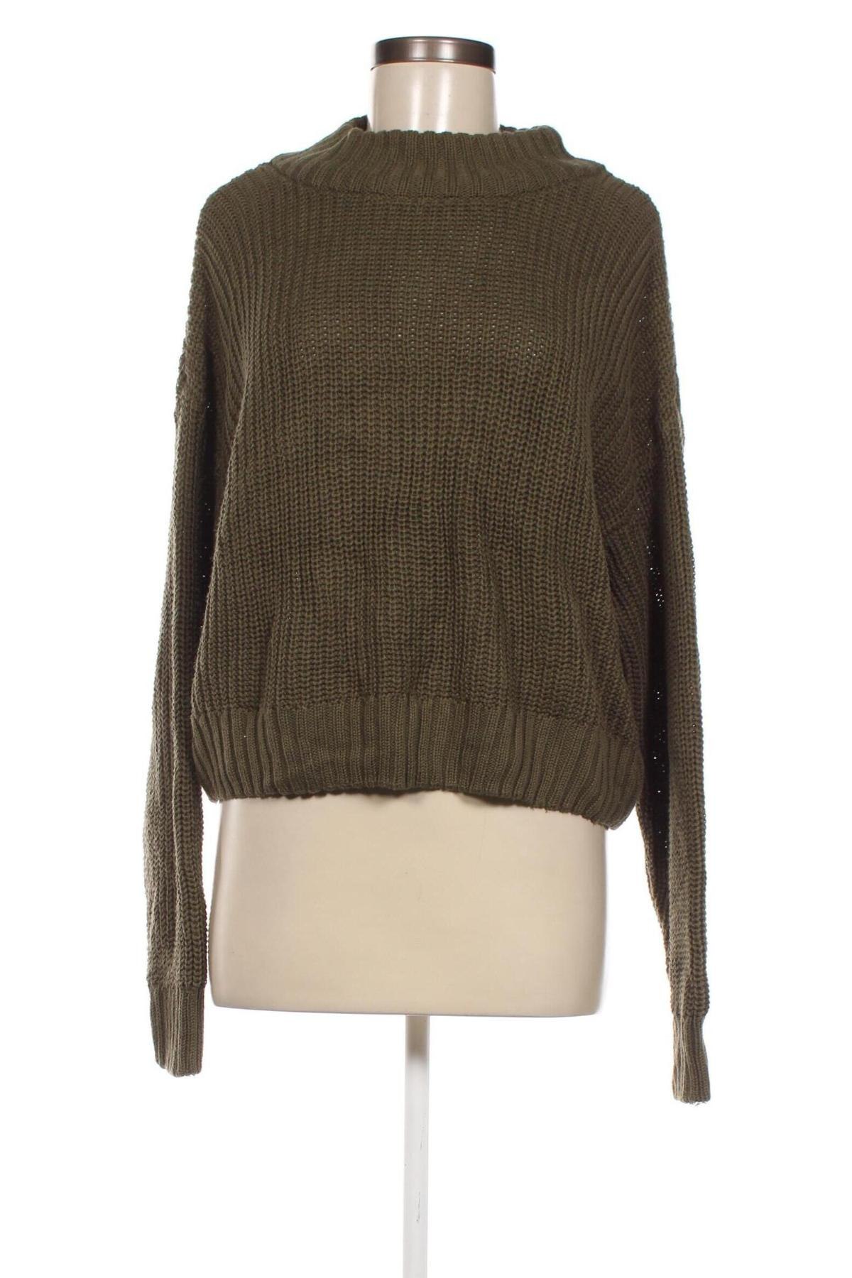 Γυναικείο πουλόβερ H&M Divided, Μέγεθος L, Χρώμα Πράσινο, Τιμή 4,49 €