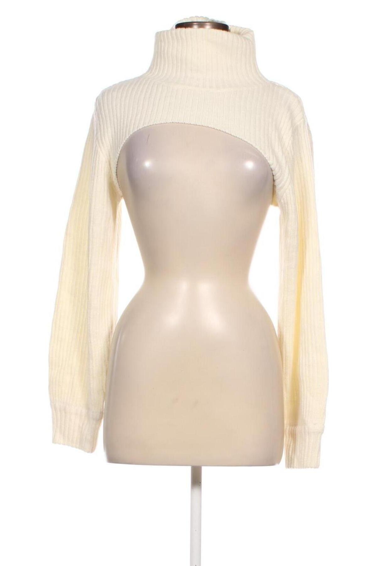 Pulover de femei H&M Divided, Mărime M, Culoare Ecru, Preț 23,85 Lei