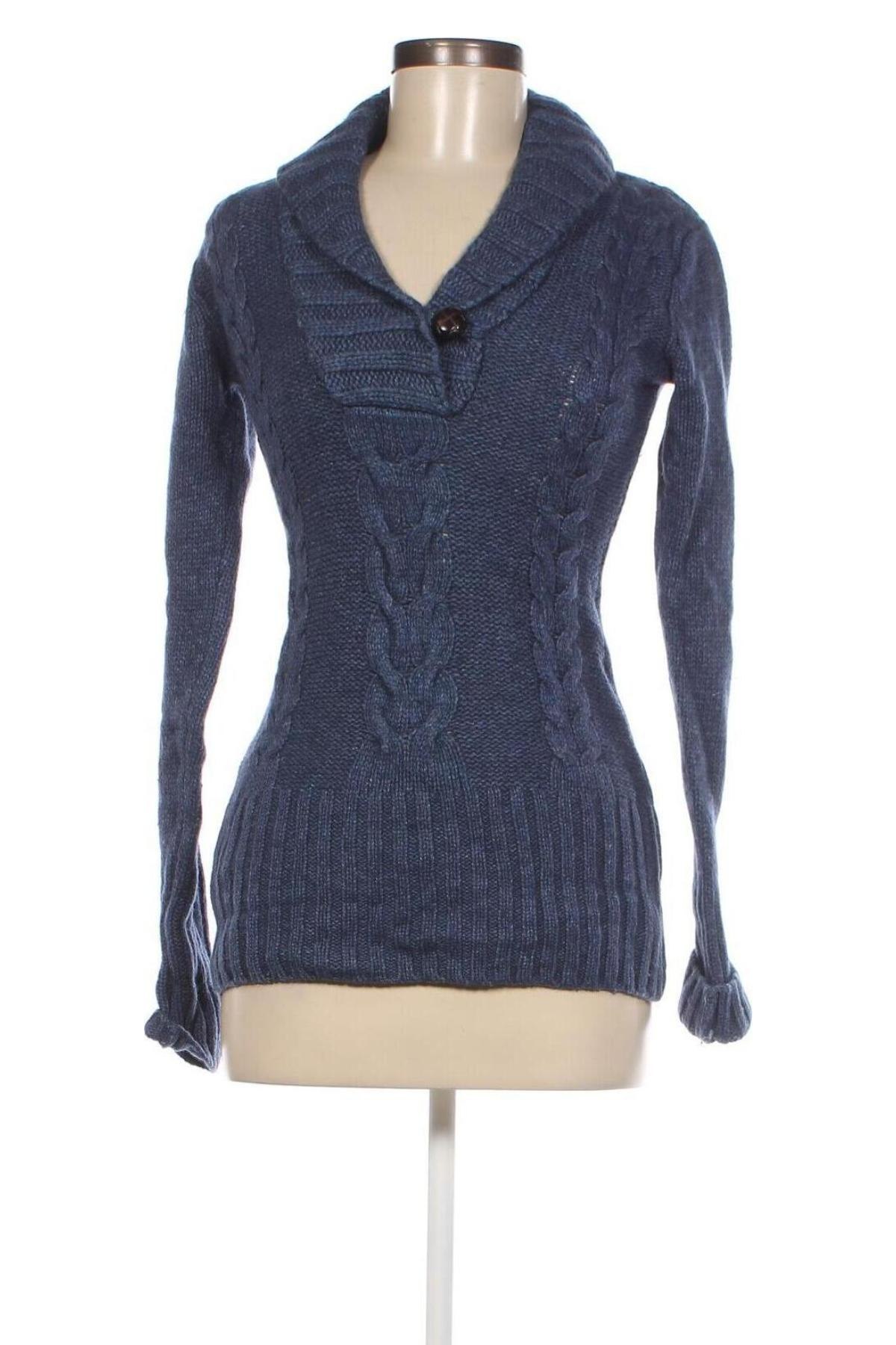 Γυναικείο πουλόβερ H&M L.O.G.G., Μέγεθος S, Χρώμα Μπλέ, Τιμή 4,49 €