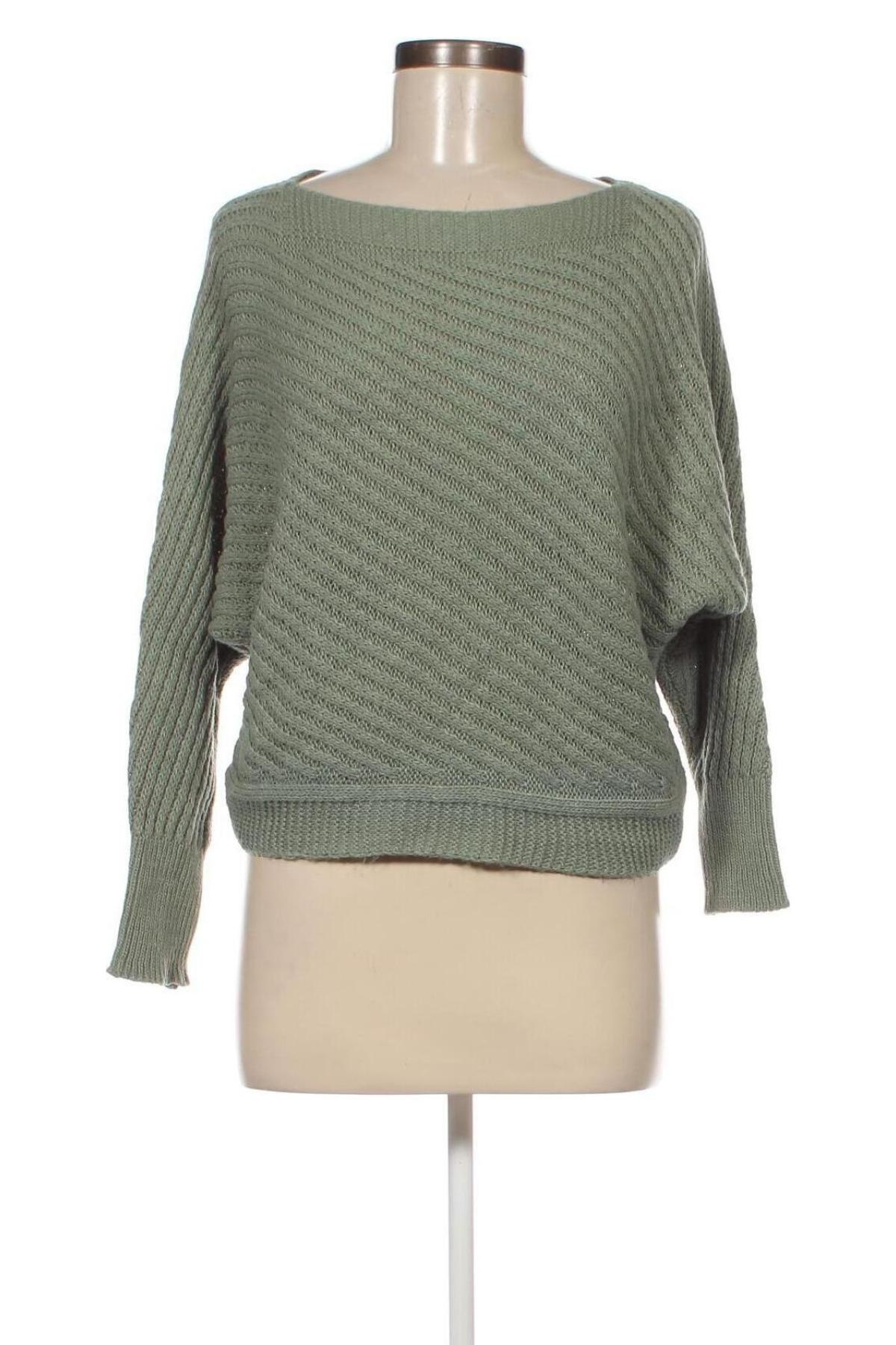 Дамски пуловер Haily`s, Размер S, Цвят Зелен, Цена 7,54 лв.