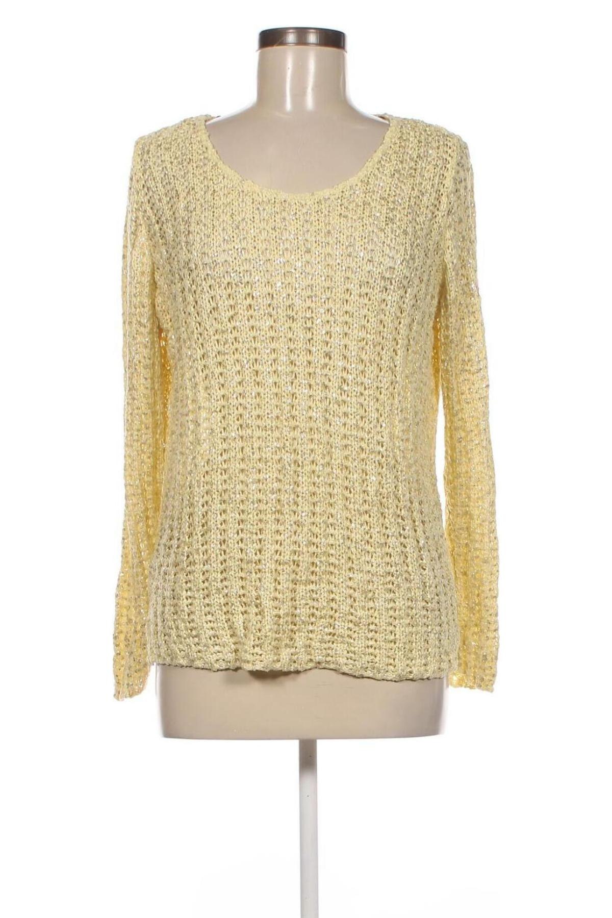 Дамски пуловер Heine, Размер M, Цвят Жълт, Цена 8,70 лв.
