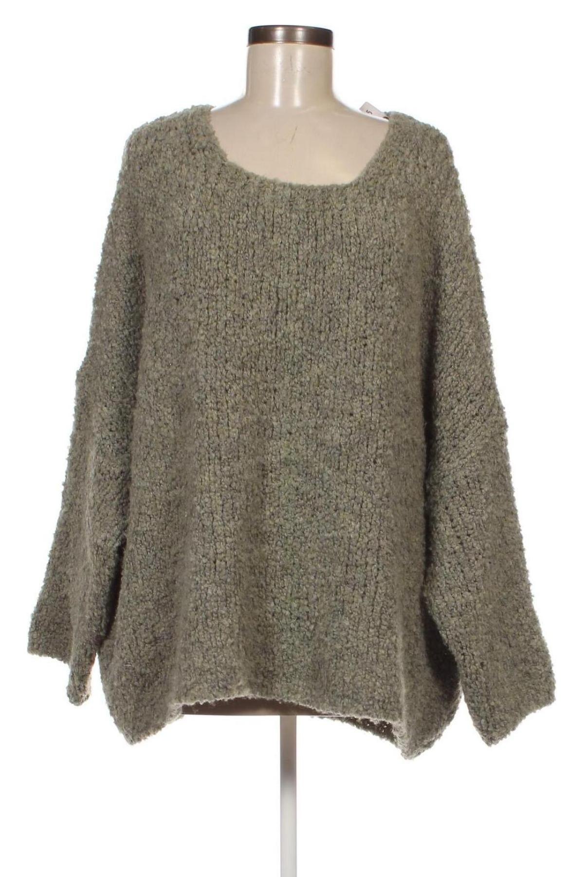 Дамски пуловер Impress, Размер L, Цвят Зелен, Цена 8,70 лв.