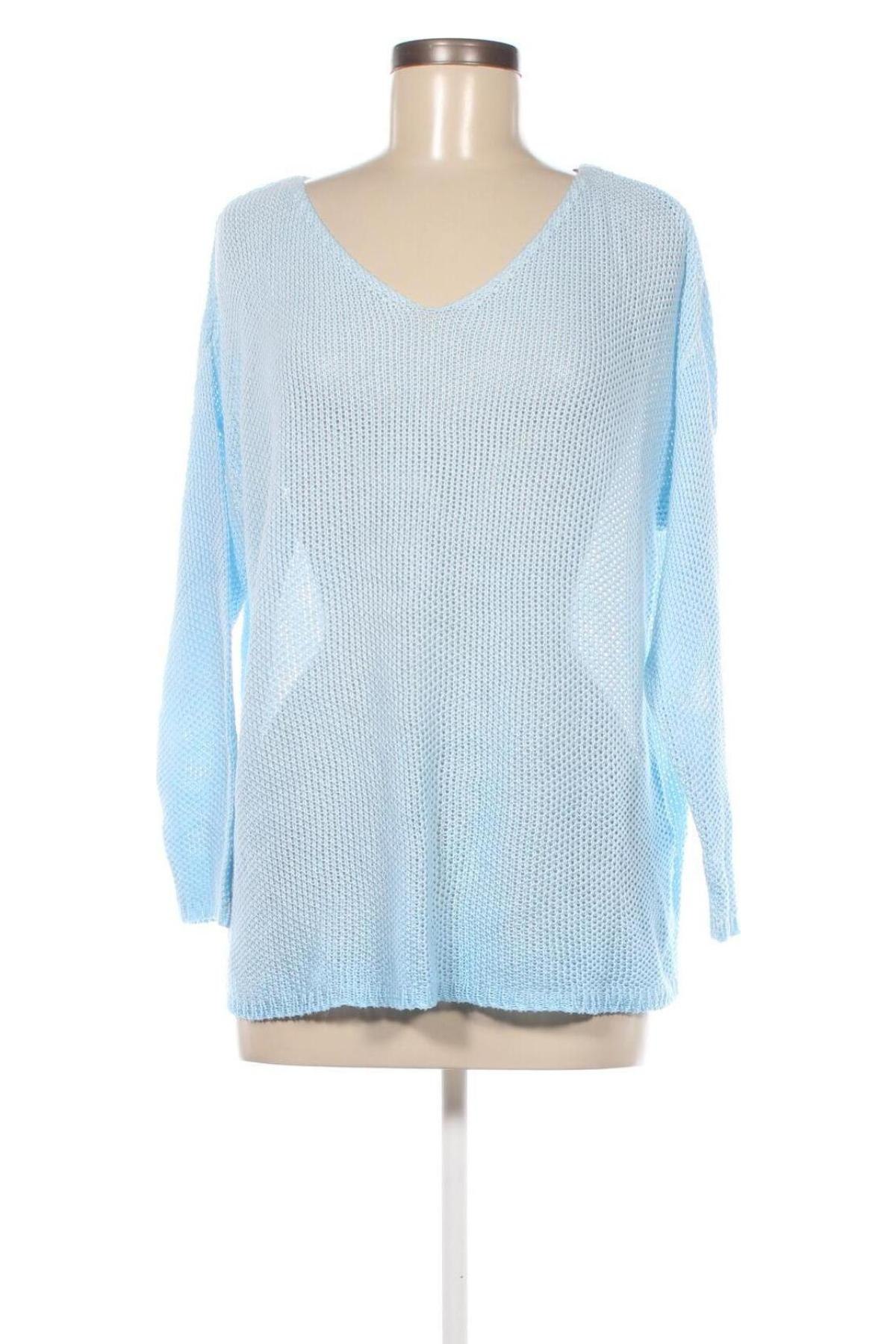Дамски пуловер Iris, Размер M, Цвят Син, Цена 11,89 лв.