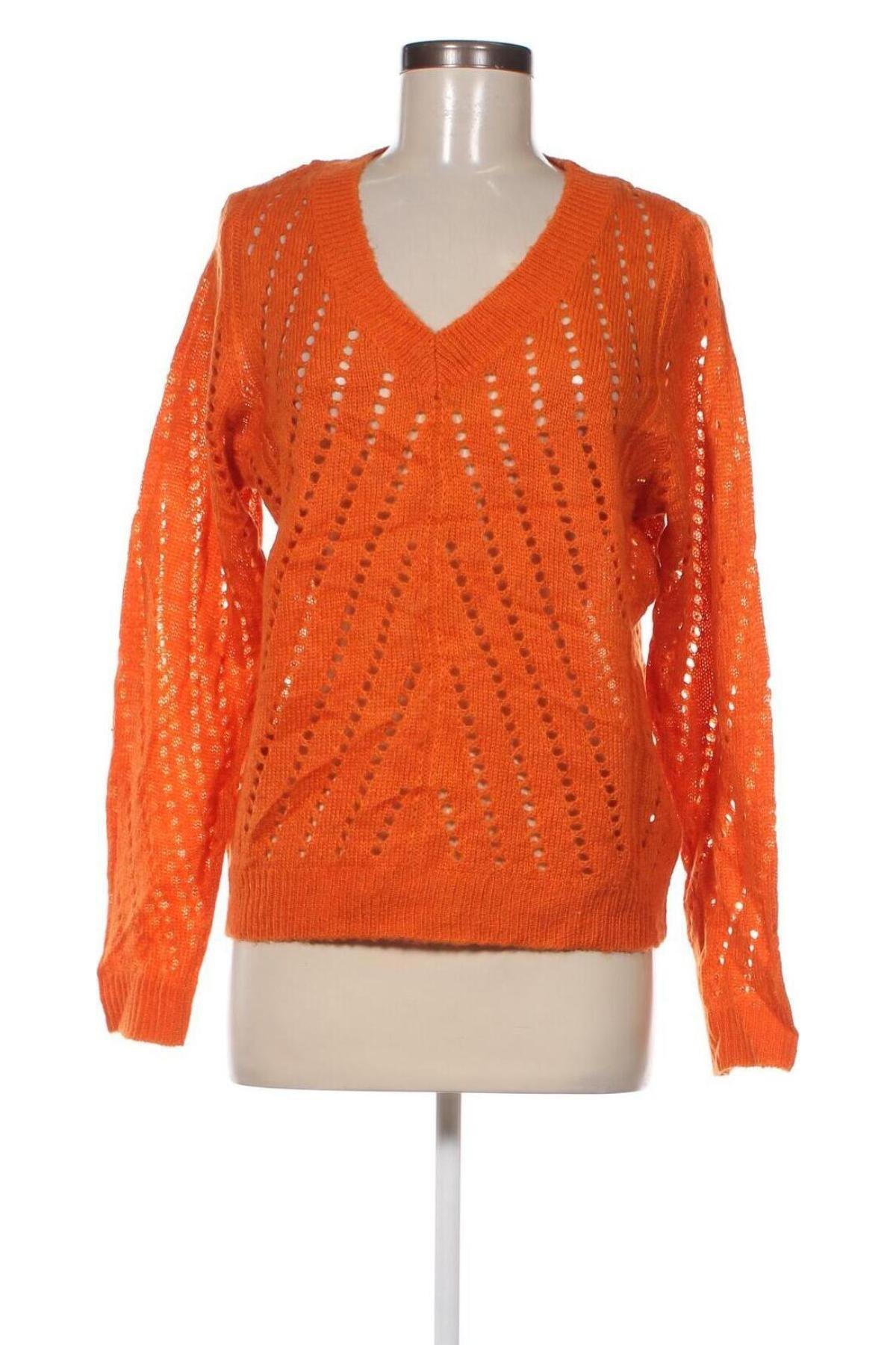 Damenpullover Jacqueline De Yong, Größe M, Farbe Orange, Preis 7,06 €