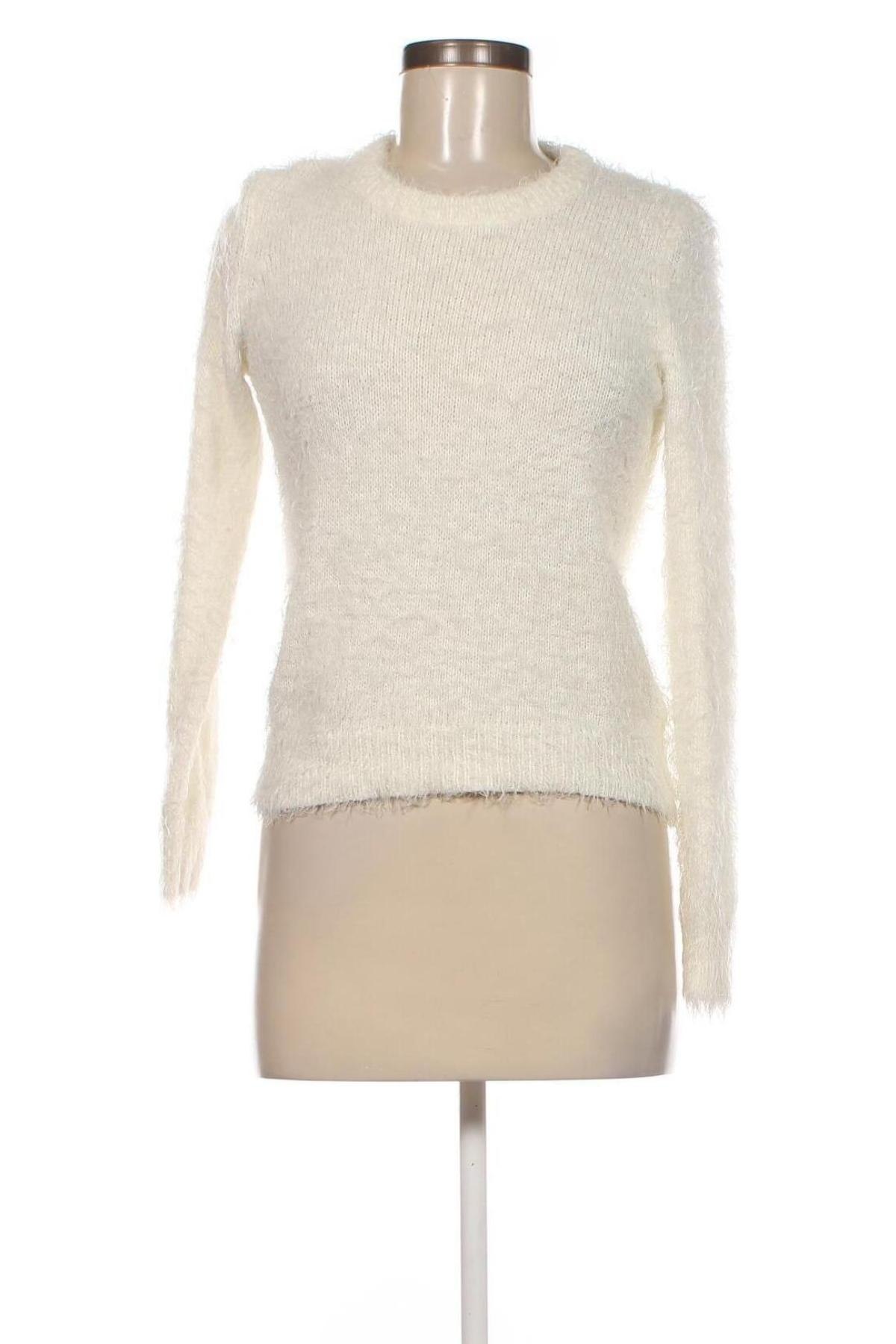 Γυναικείο πουλόβερ Jacqueline De Yong, Μέγεθος S, Χρώμα Λευκό, Τιμή 4,49 €