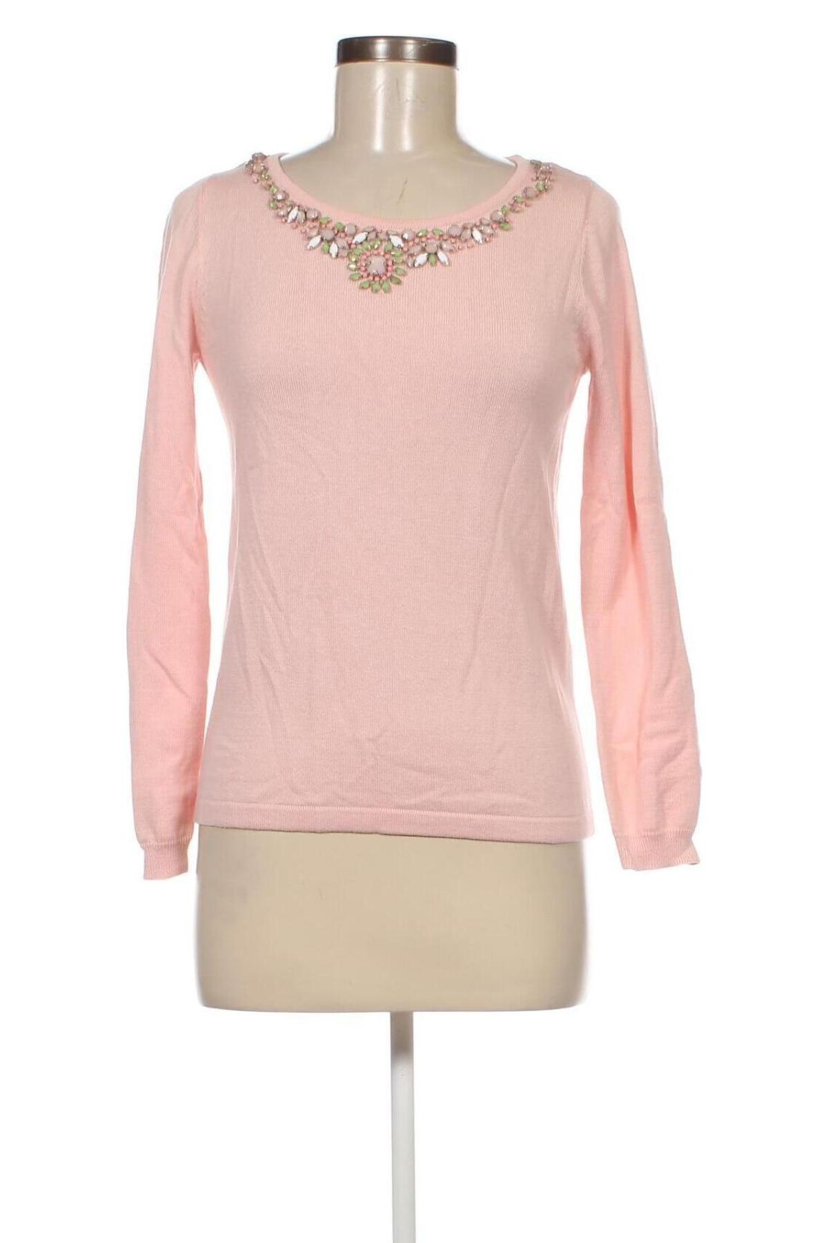 Дамски пуловер Jacqueline Riu, Размер XS, Цвят Розов, Цена 16,10 лв.