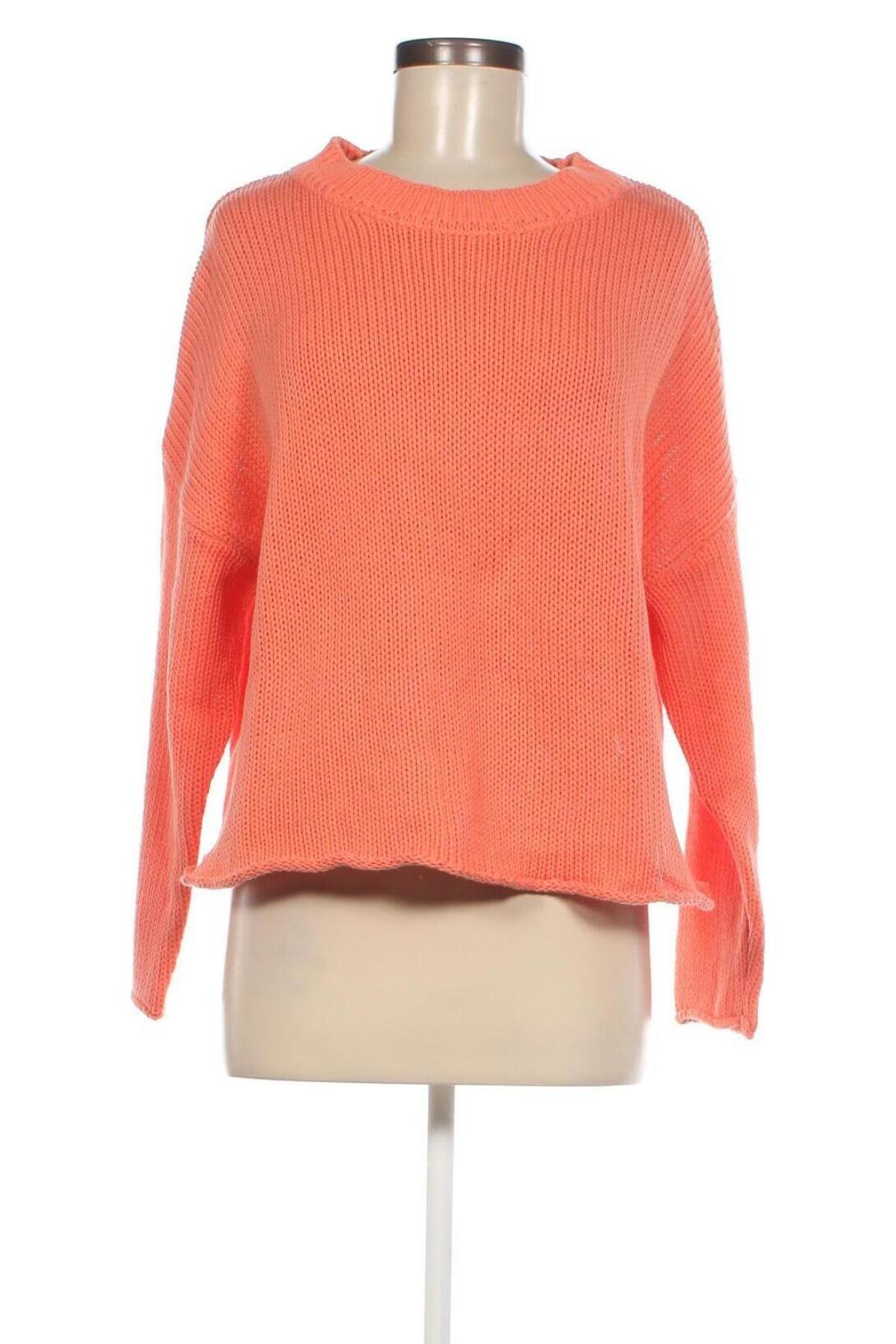 Дамски пуловер Lascana, Размер M, Цвят Оранжев, Цена 16,10 лв.