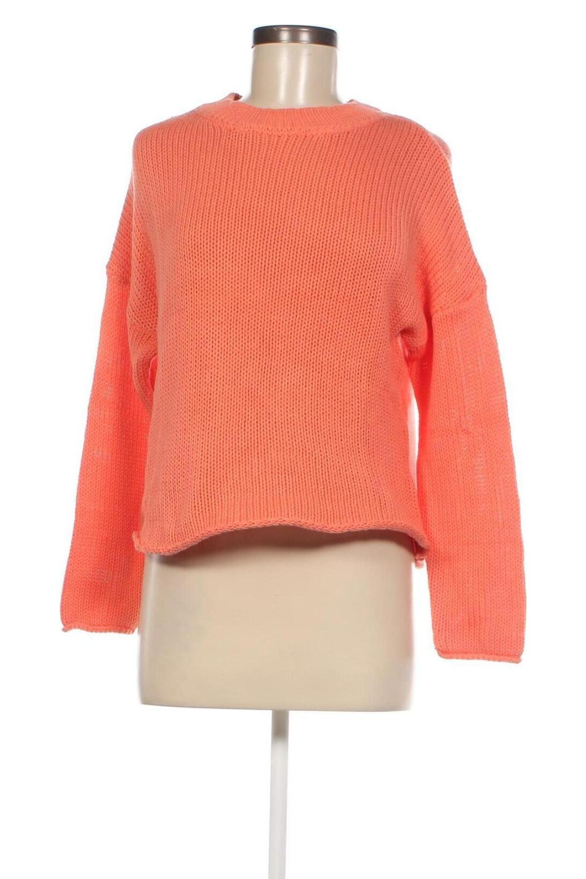 Дамски пуловер Lascana, Размер XXS, Цвят Оранжев, Цена 20,24 лв.