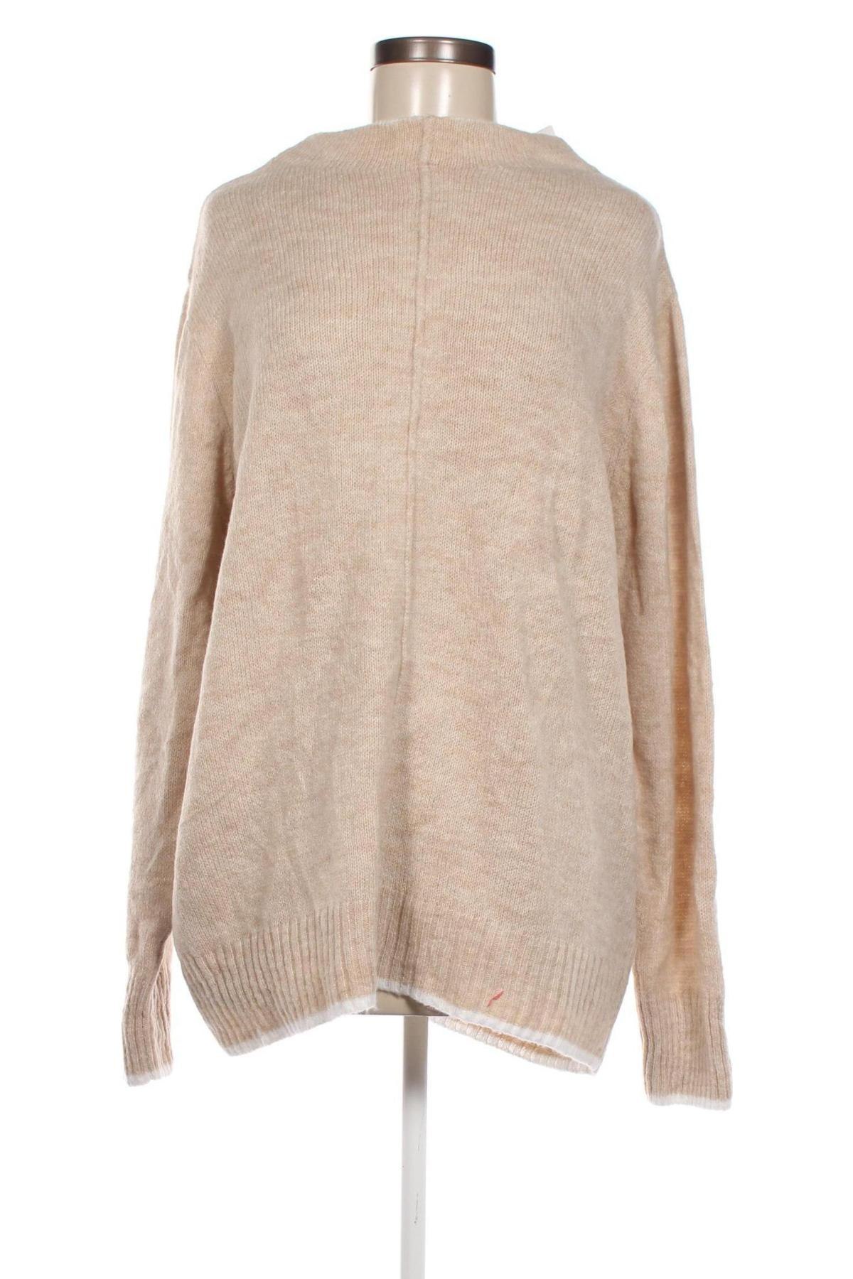 Damenpullover Laura Torelli, Größe XL, Farbe Beige, Preis 9,08 €