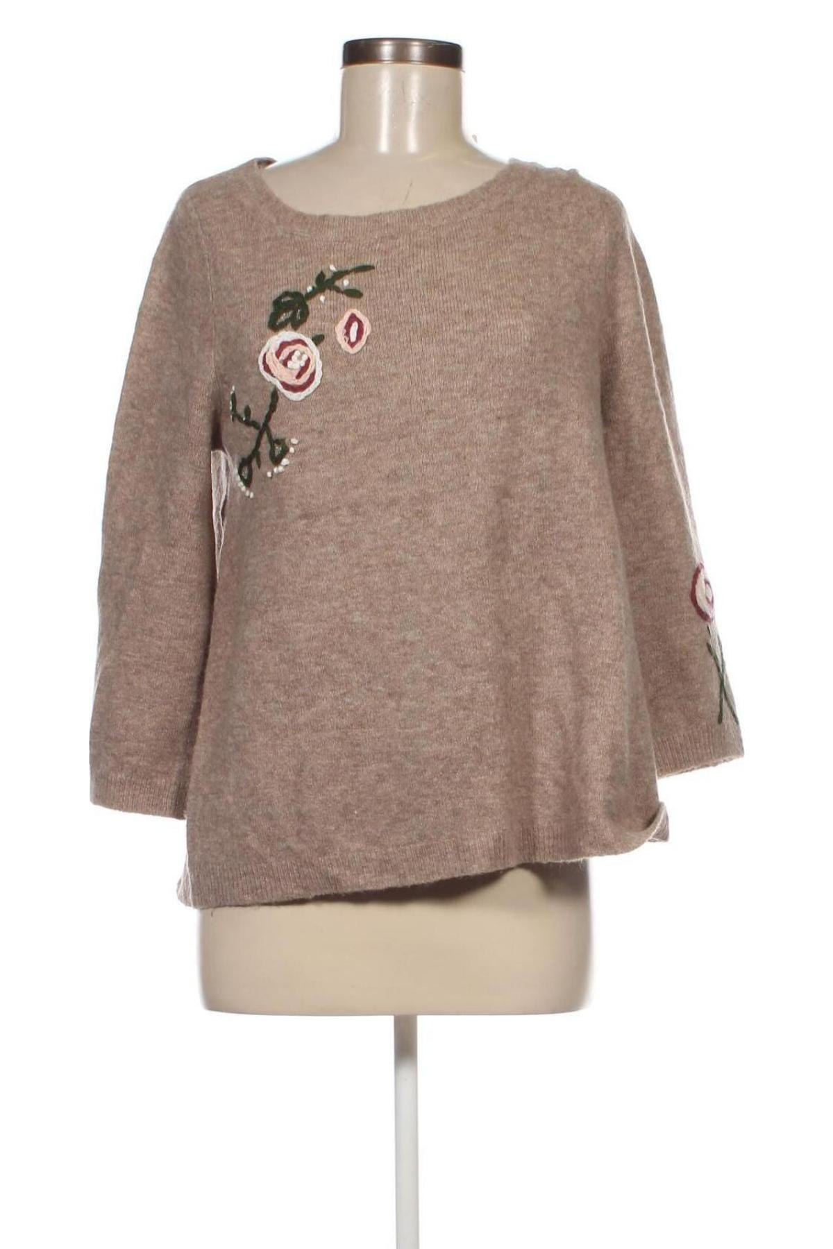 Дамски пуловер Louise Orop, Размер S, Цвят Бежов, Цена 6,38 лв.