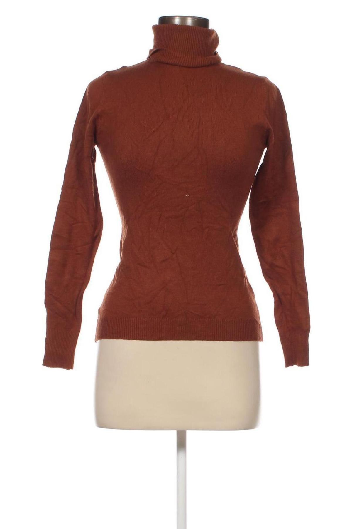 Дамски пуловер M&V, Размер S, Цвят Кафяв, Цена 8,70 лв.