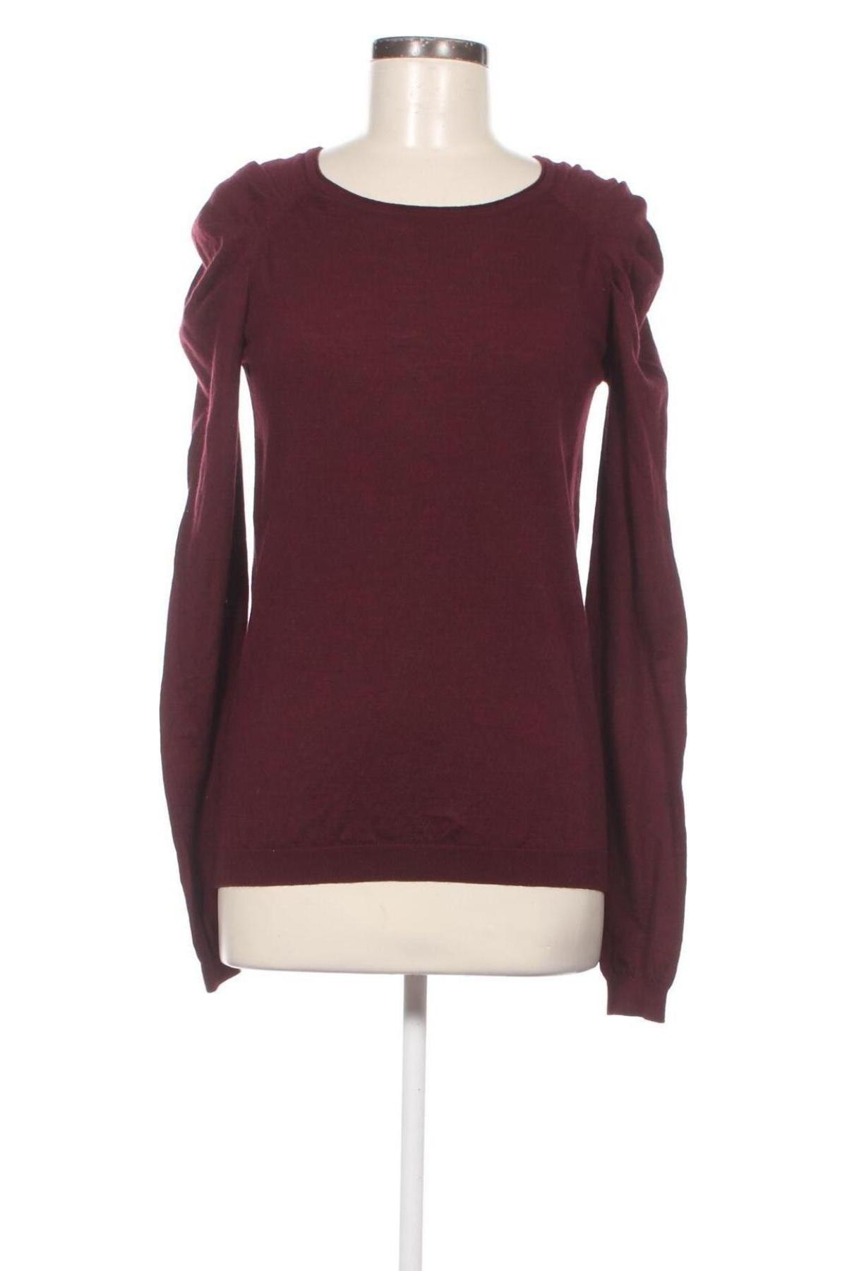 Дамски пуловер Maje, Размер S, Цвят Червен, Цена 31,60 лв.