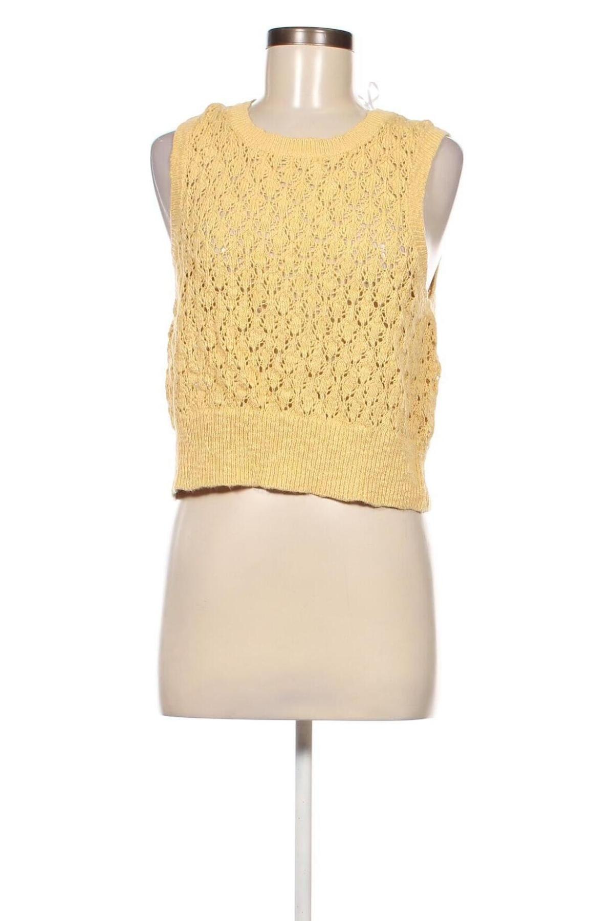 Γυναικείο πουλόβερ Monki, Μέγεθος XL, Χρώμα Κίτρινο, Τιμή 7,58 €