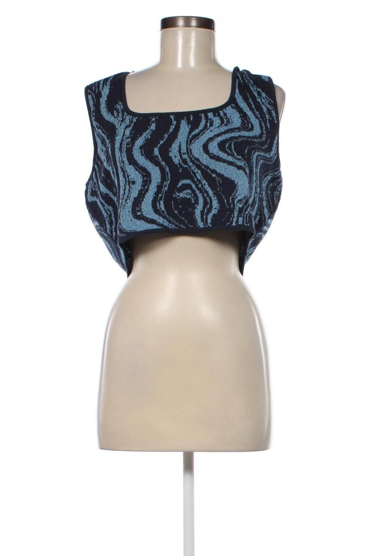 Γυναικείο πουλόβερ Monki, Μέγεθος XXL, Χρώμα Μπλέ, Τιμή 5,56 €