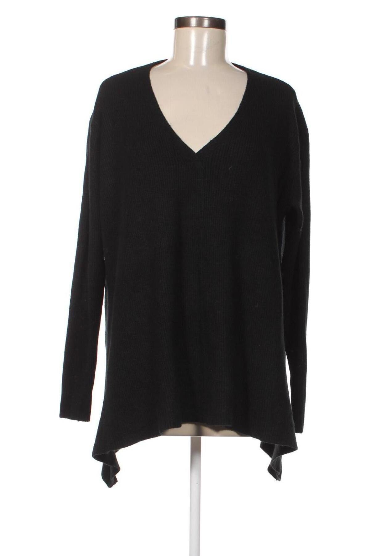 Дамски пуловер Moocci, Размер M, Цвят Черен, Цена 8,99 лв.