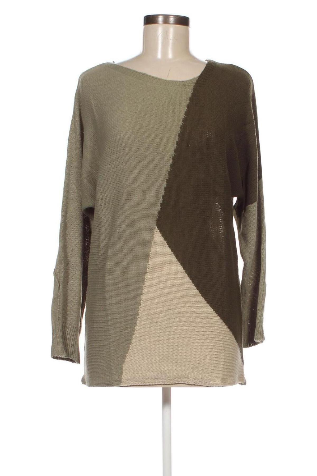 Дамски пуловер New Laviva, Размер M, Цвят Зелен, Цена 26,10 лв.