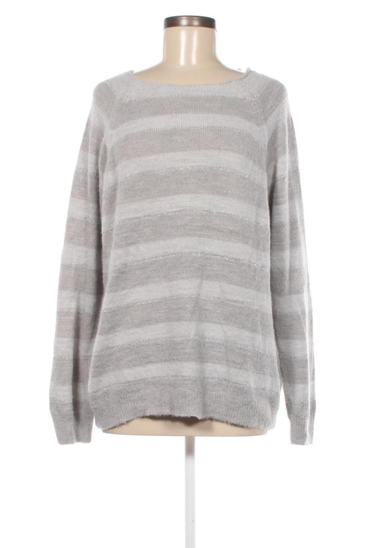 Дамски пуловер Nkd, Размер L, Цвят Сив, Цена 11,89 лв.