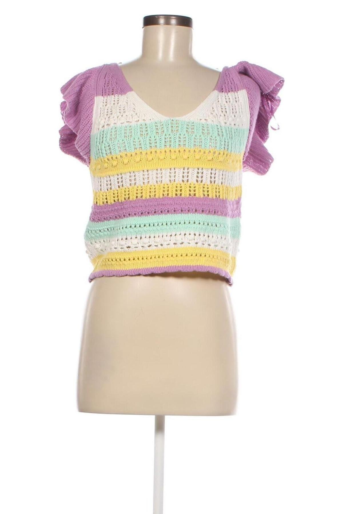 Γυναικείο πουλόβερ ONLY, Μέγεθος L, Χρώμα Πολύχρωμο, Τιμή 6,68 €