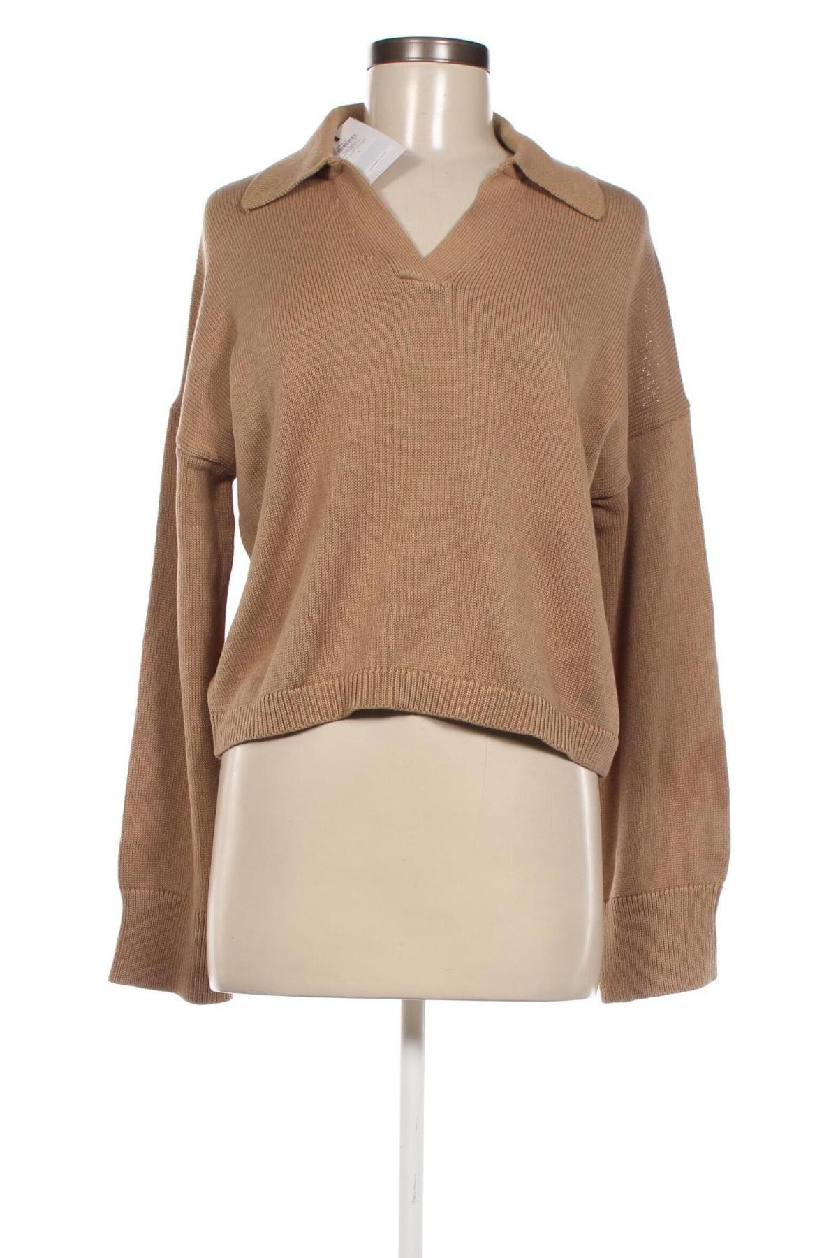 Γυναικείο πουλόβερ ONLY, Μέγεθος L, Χρώμα  Μπέζ, Τιμή 6,96 €