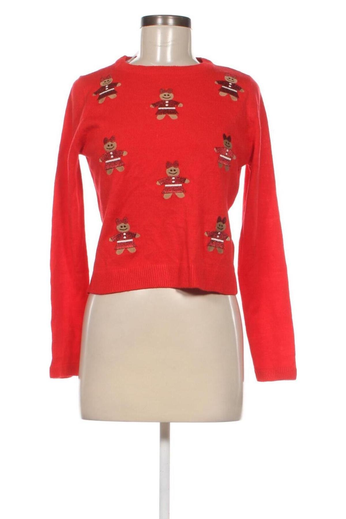 Pulover de femei ONLY, Mărime XS, Culoare Roșu, Preț 17,76 Lei