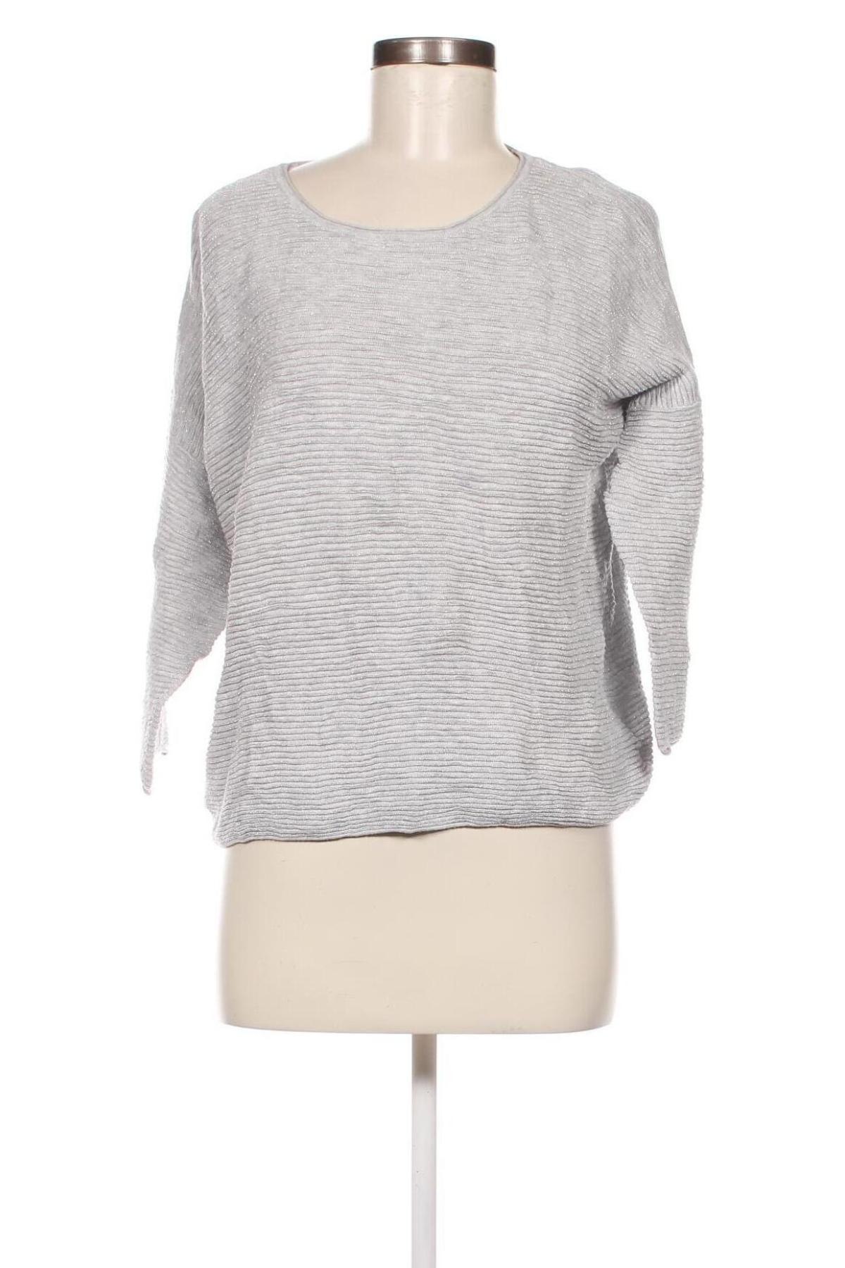 Γυναικείο πουλόβερ Oui, Μέγεθος S, Χρώμα Γκρί, Τιμή 8,17 €