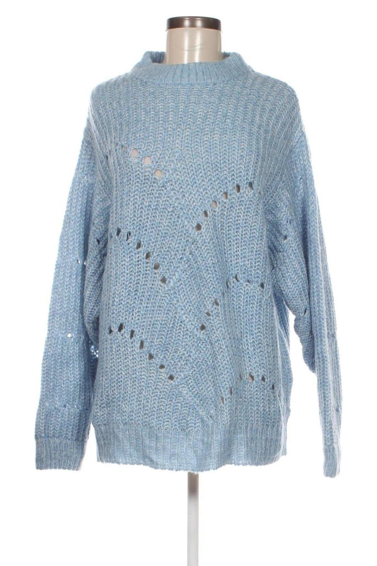 Γυναικείο πουλόβερ Oviesse, Μέγεθος L, Χρώμα Μπλέ, Τιμή 5,38 €