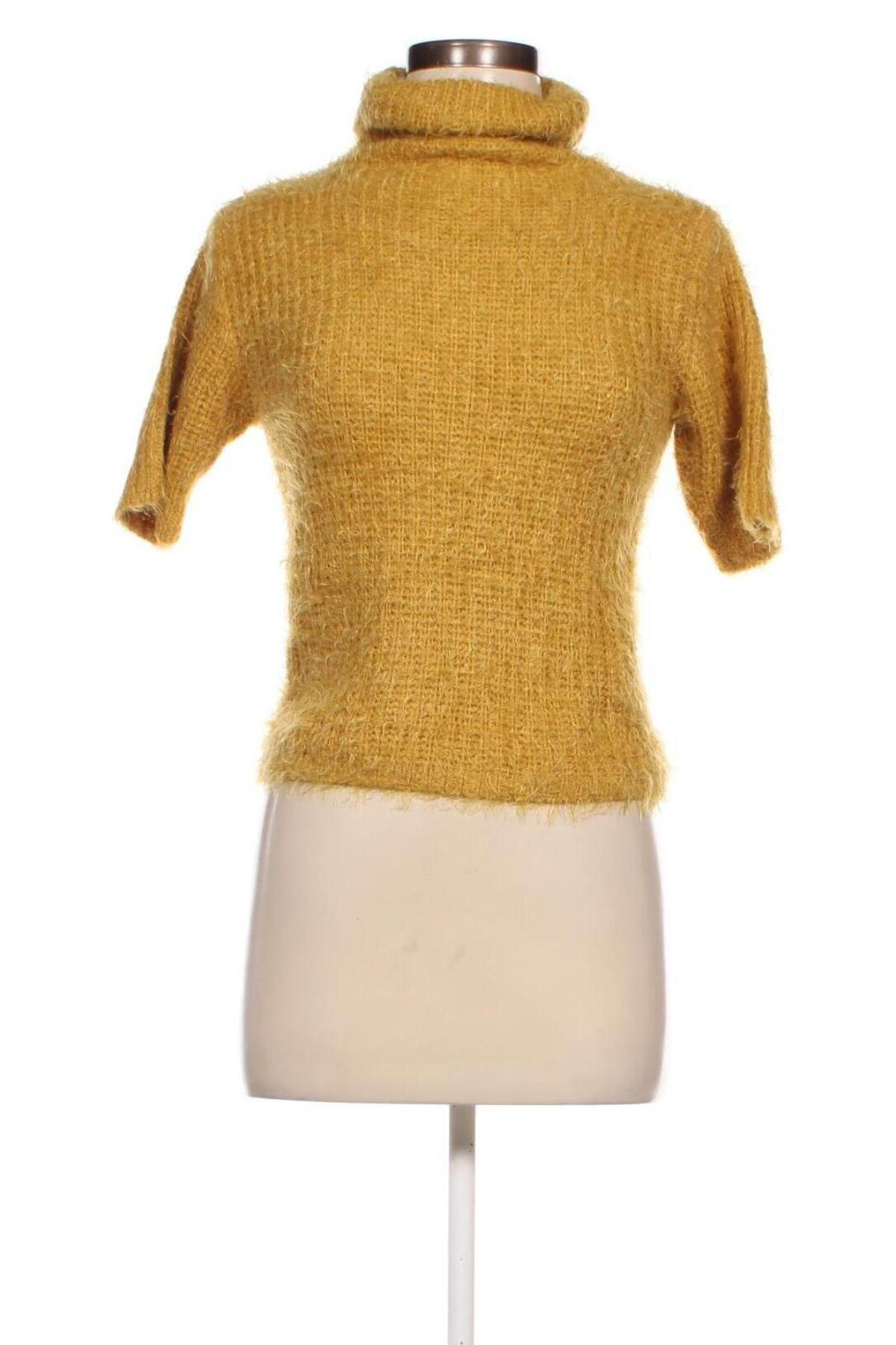 Дамски пуловер Piazza Italia, Размер M, Цвят Жълт, Цена 8,70 лв.