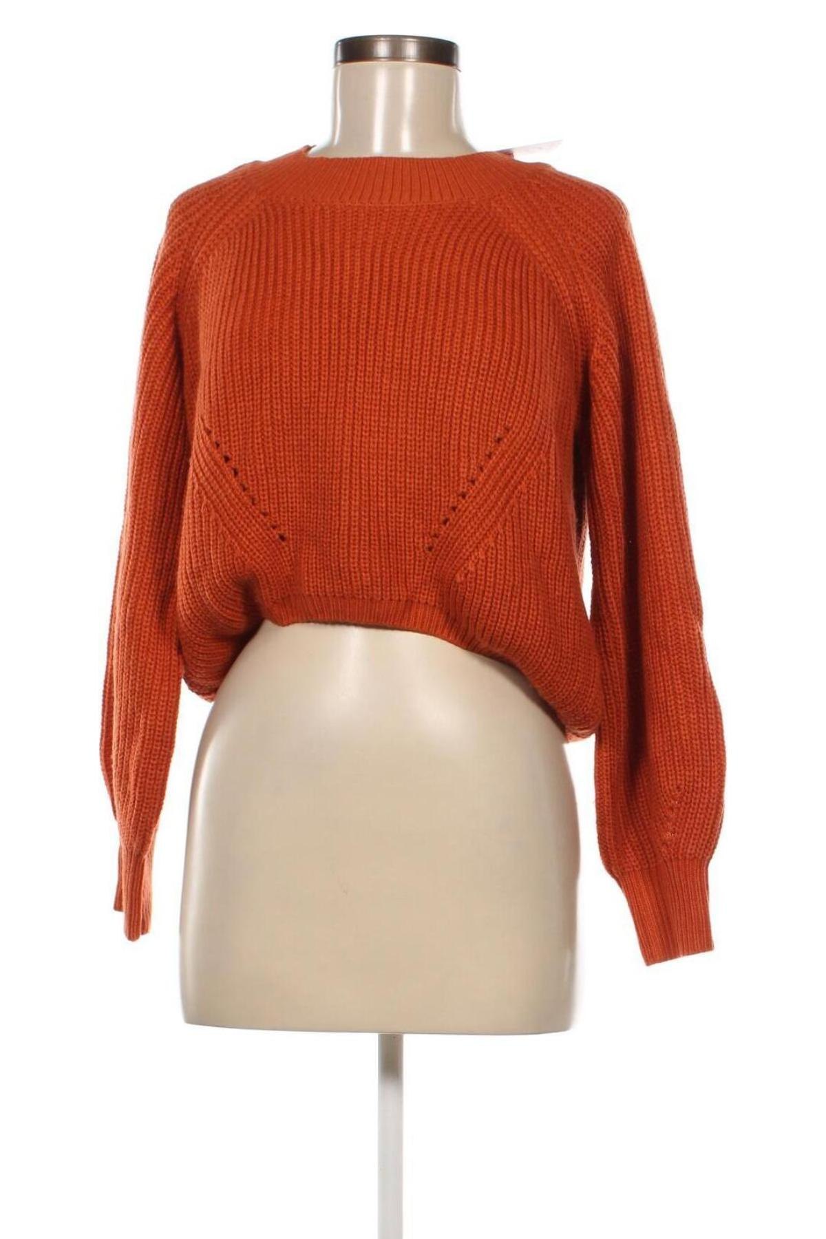Дамски пуловер SHEIN, Размер S, Цвят Оранжев, Цена 8,70 лв.