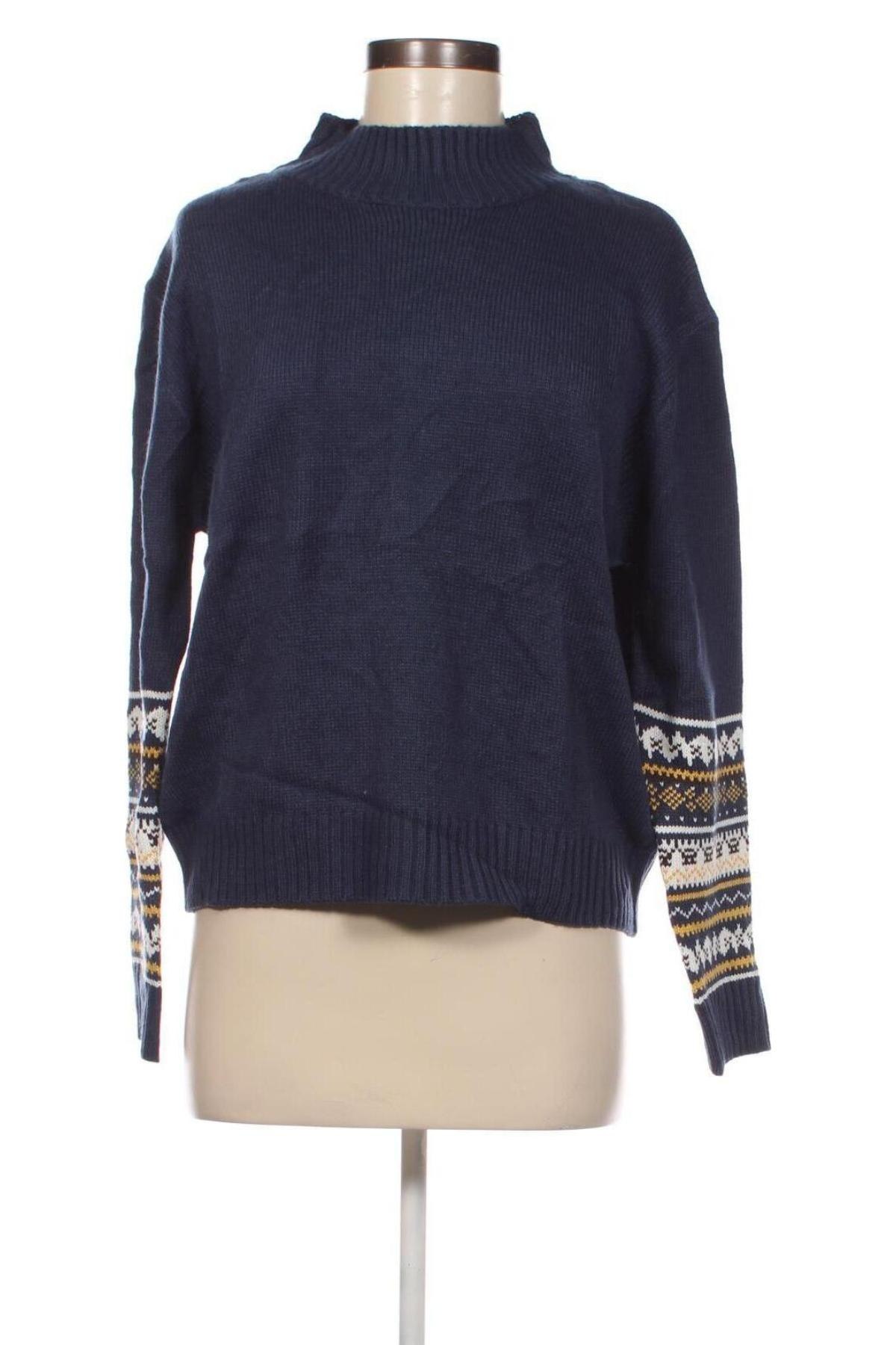 Дамски пуловер SHEIN, Размер L, Цвят Син, Цена 9,28 лв.