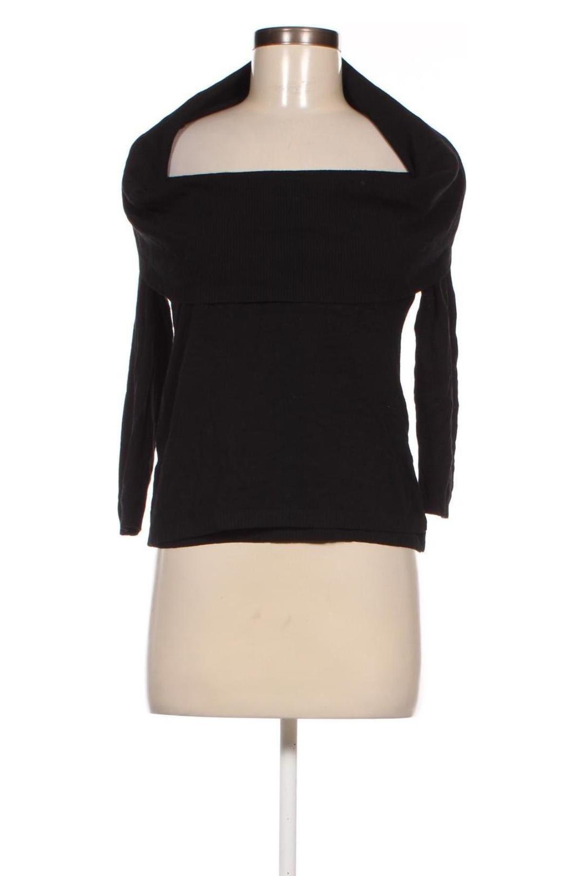 Γυναικείο πουλόβερ Sasch, Μέγεθος M, Χρώμα Μαύρο, Τιμή 5,38 €