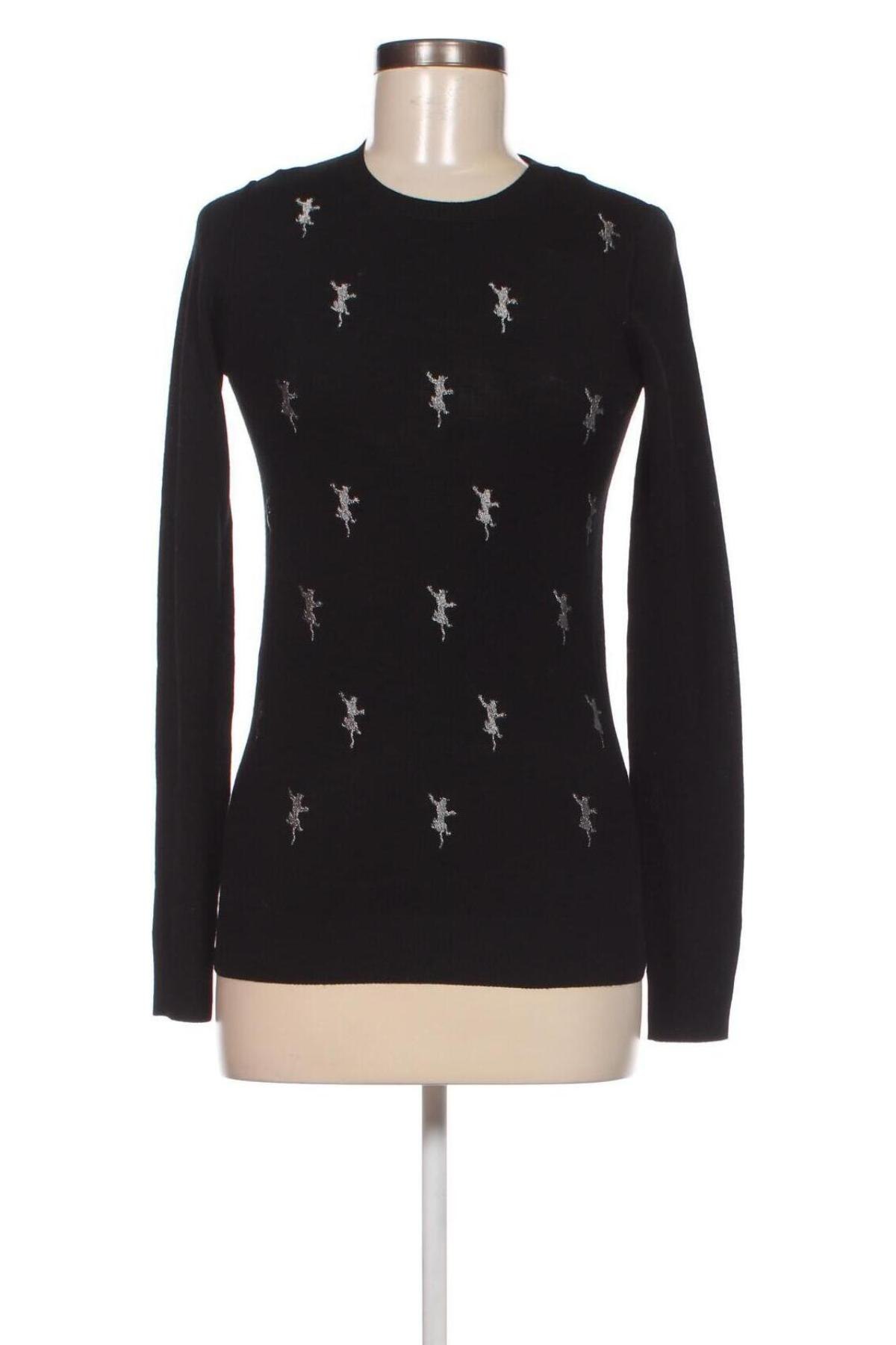Дамски пуловер Sonia Rykiel, Размер XS, Цвят Черен, Цена 132,25 лв.