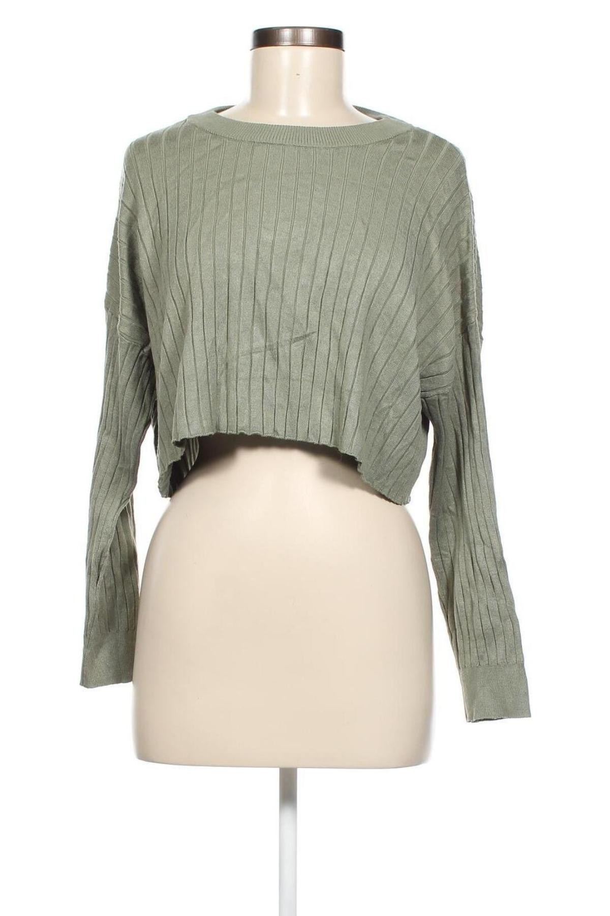 Pulover de femei Stradivarius, Mărime XS, Culoare Verde, Preț 23,85 Lei